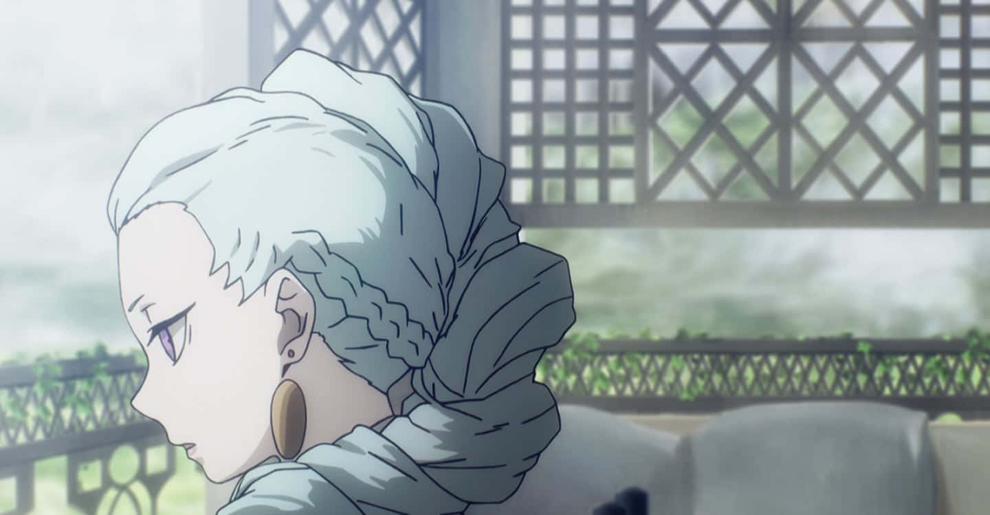 Nona, Death Parade, lattice window, HD Desktop Wallpaper