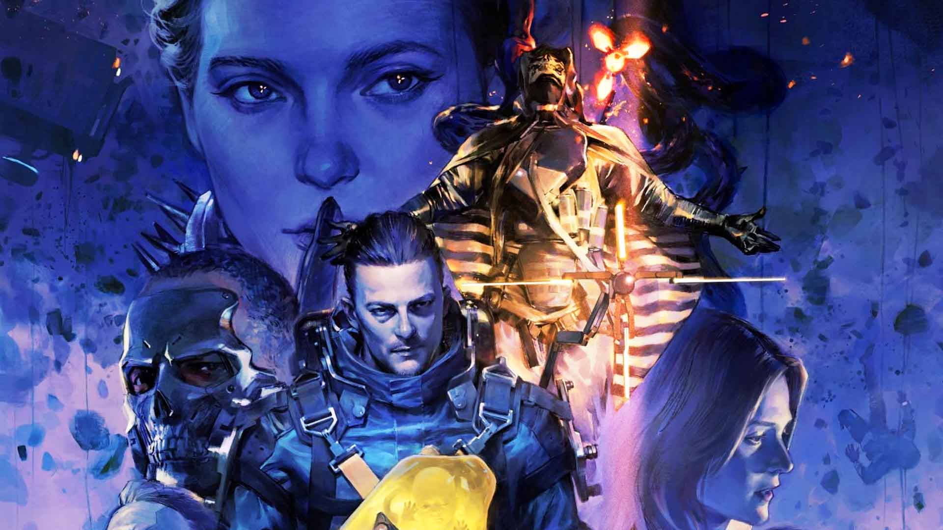 Death Stranding, 1920x1080, armored warriors, Full HD Desktop Wallpaper