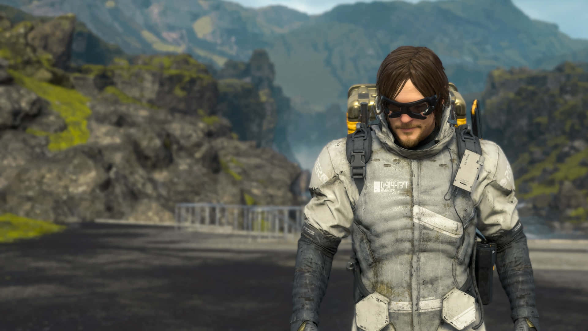 Death Stranding 2, space suit, backpack, Full HD Desktop Wallpaper
