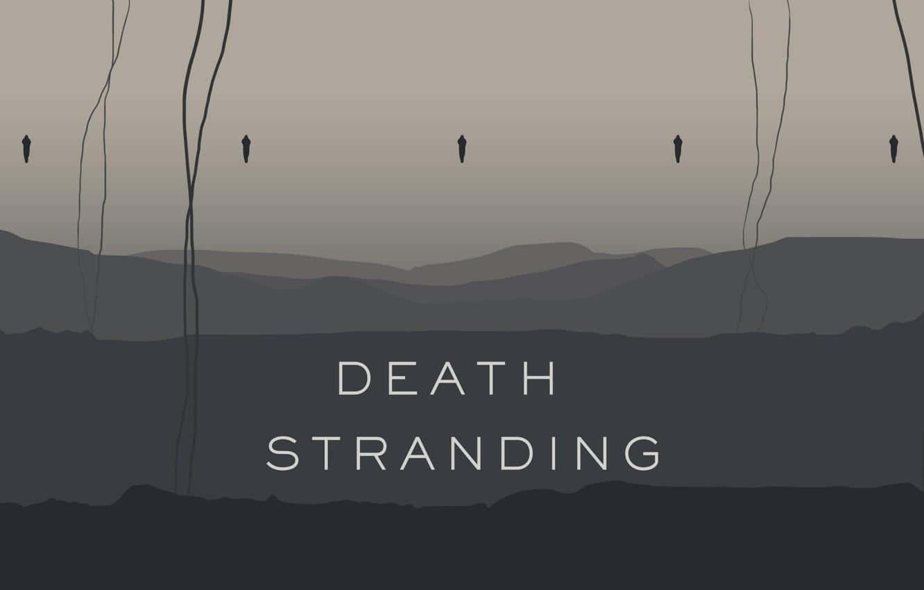 Death Stranding, PC, silhouetted figures, HD Desktop Wallpaper