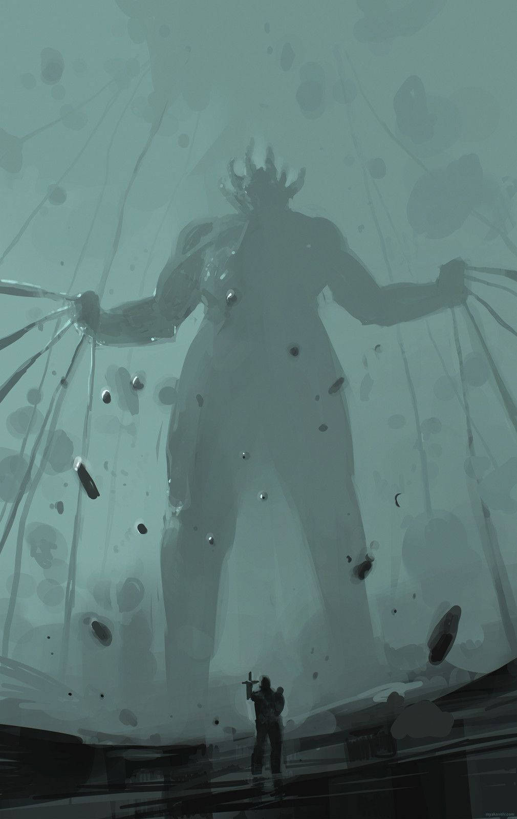 Death Stranding, iPhone, lone warrior, HD Phone Wallpaper