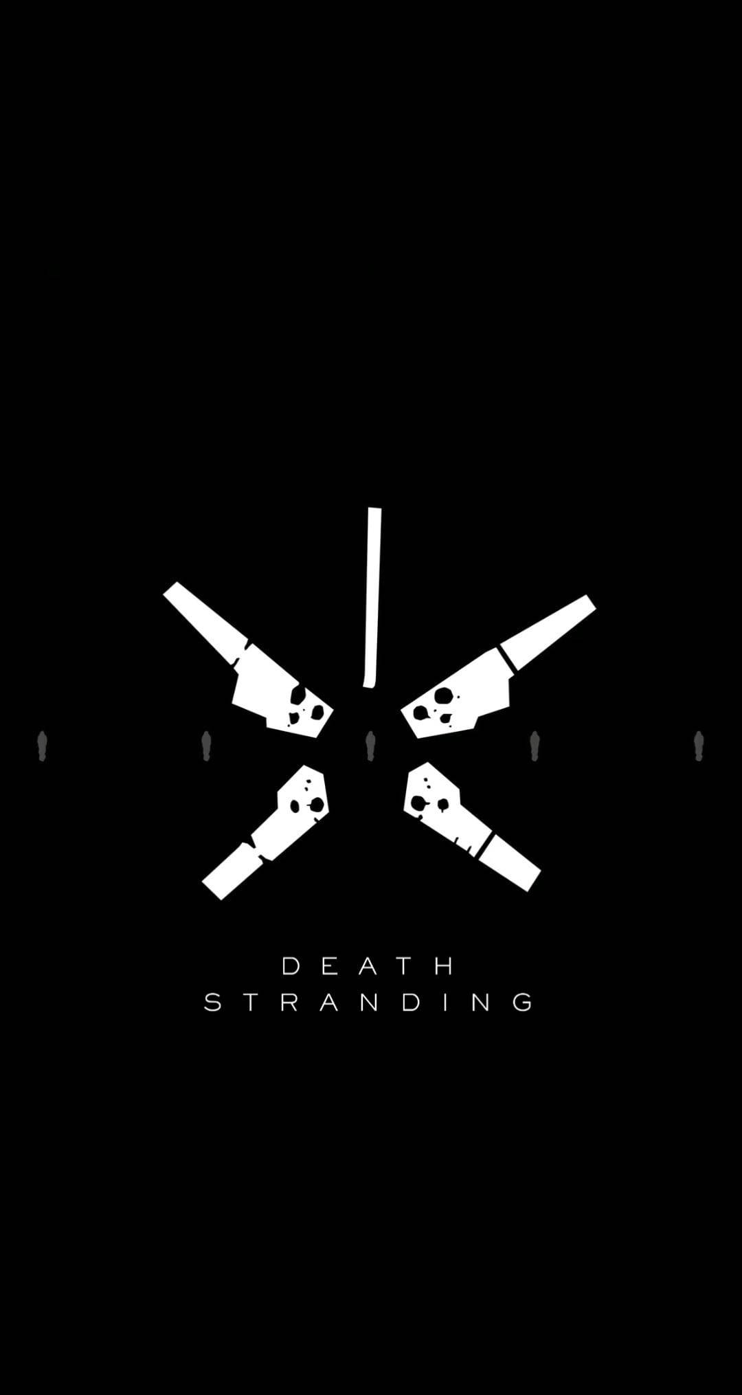 Death Stranding, minimal art, iPhone, Full HD Phone Wallpaper