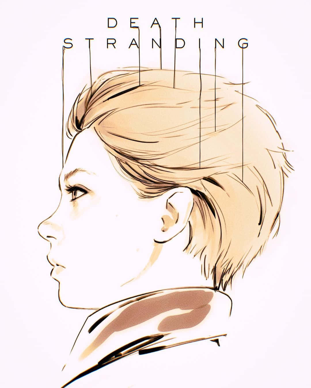 Death Stranding, mobile device, side profile, HD Phone Wallpaper