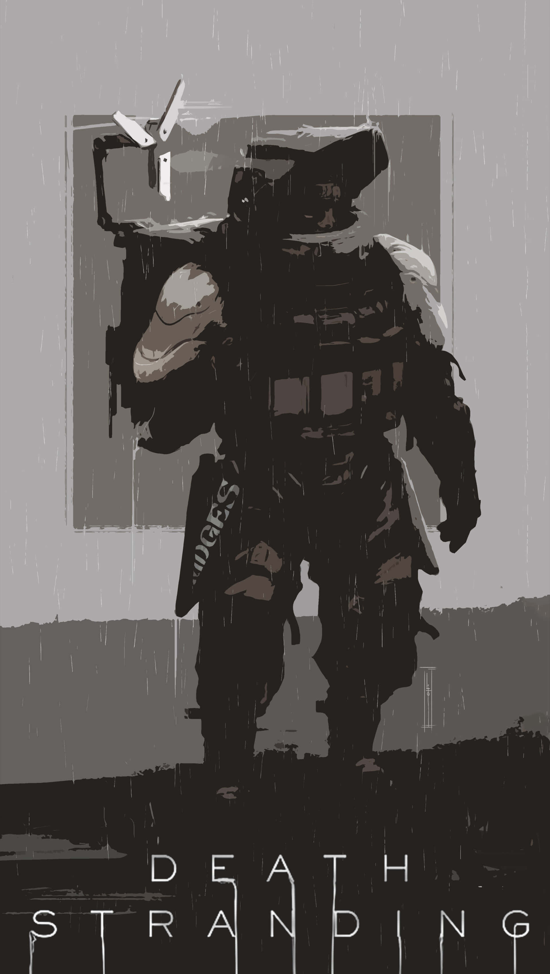 Death Stranding, sakura sakura, lone soldier, 2K Phone Wallpaper