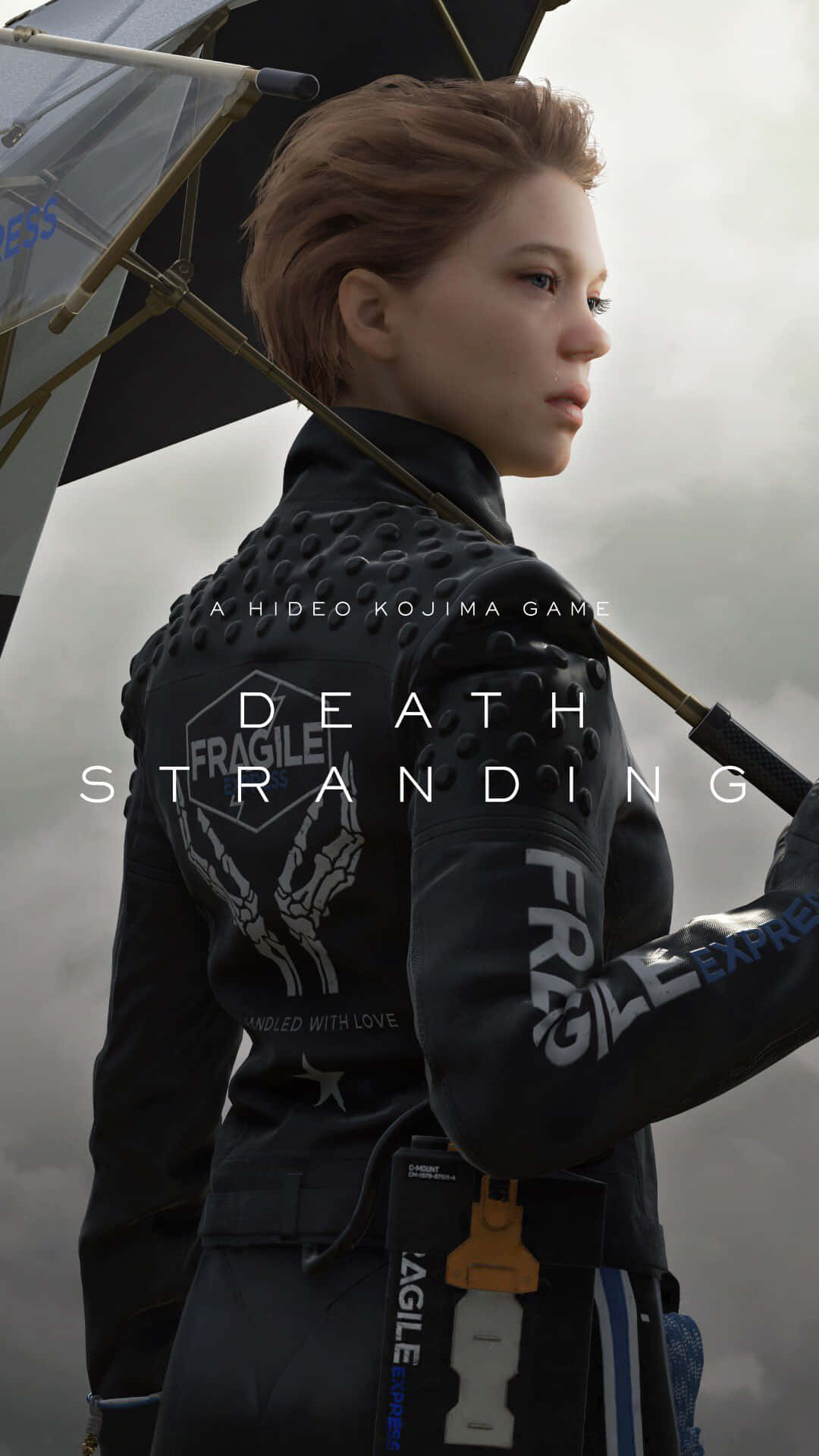 Death Stranding Mobile, woman, black tactical jacket, Full HD Phone Wallpaper