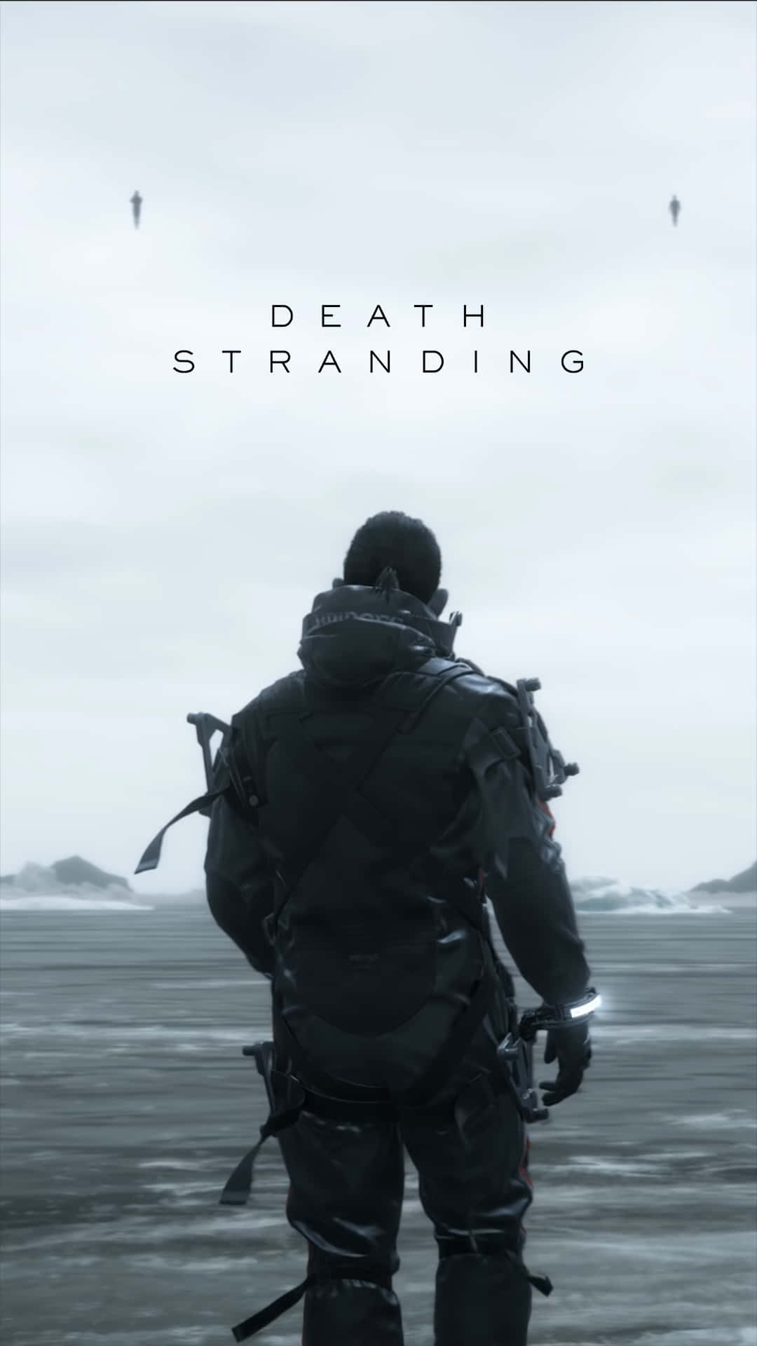 Death Stranding Mobile, lone soldier, dark gear, Full HD Phone Wallpaper