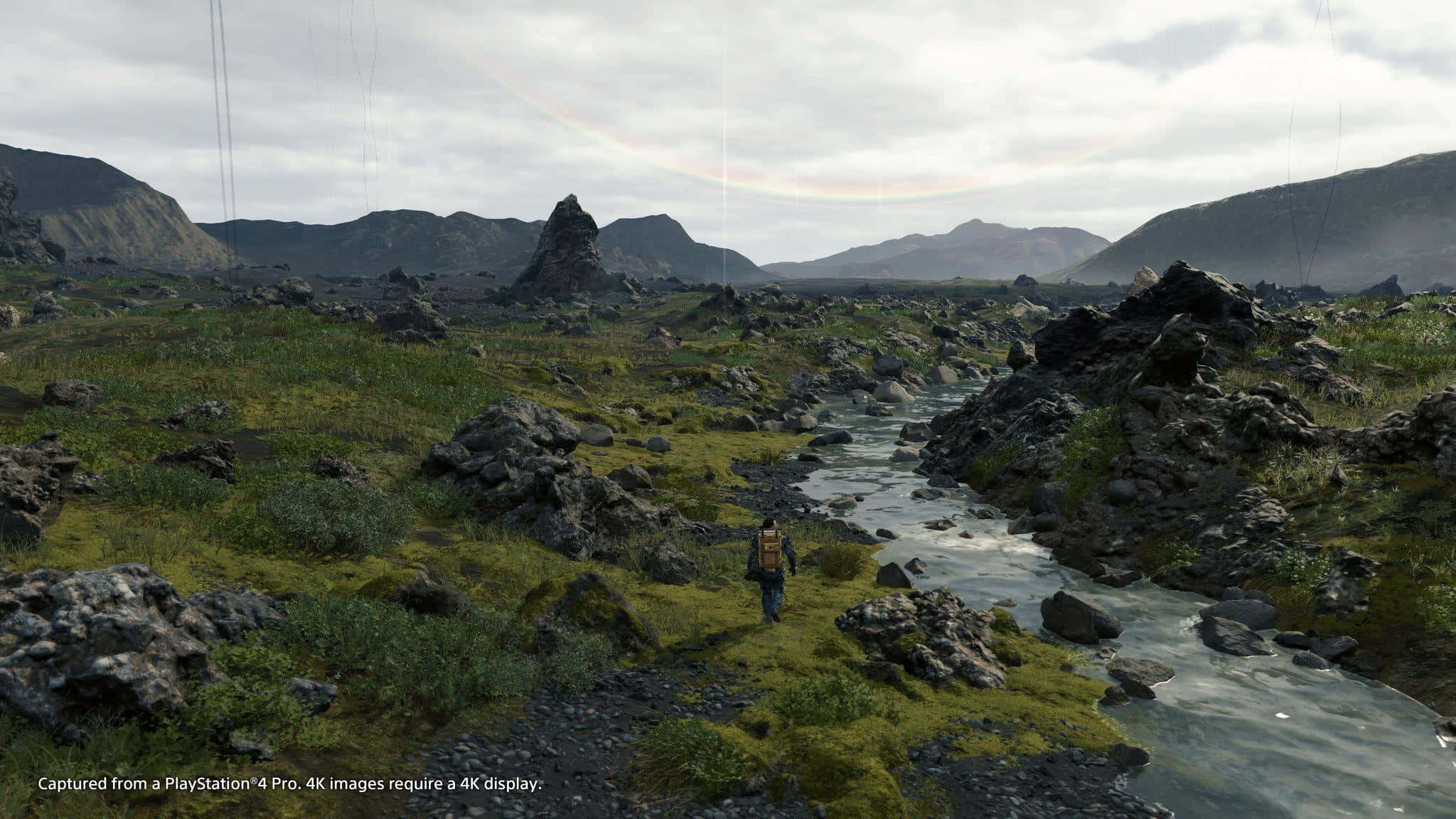 Death Stranding, PC, mossy valley, Full HD Desktop Wallpaper