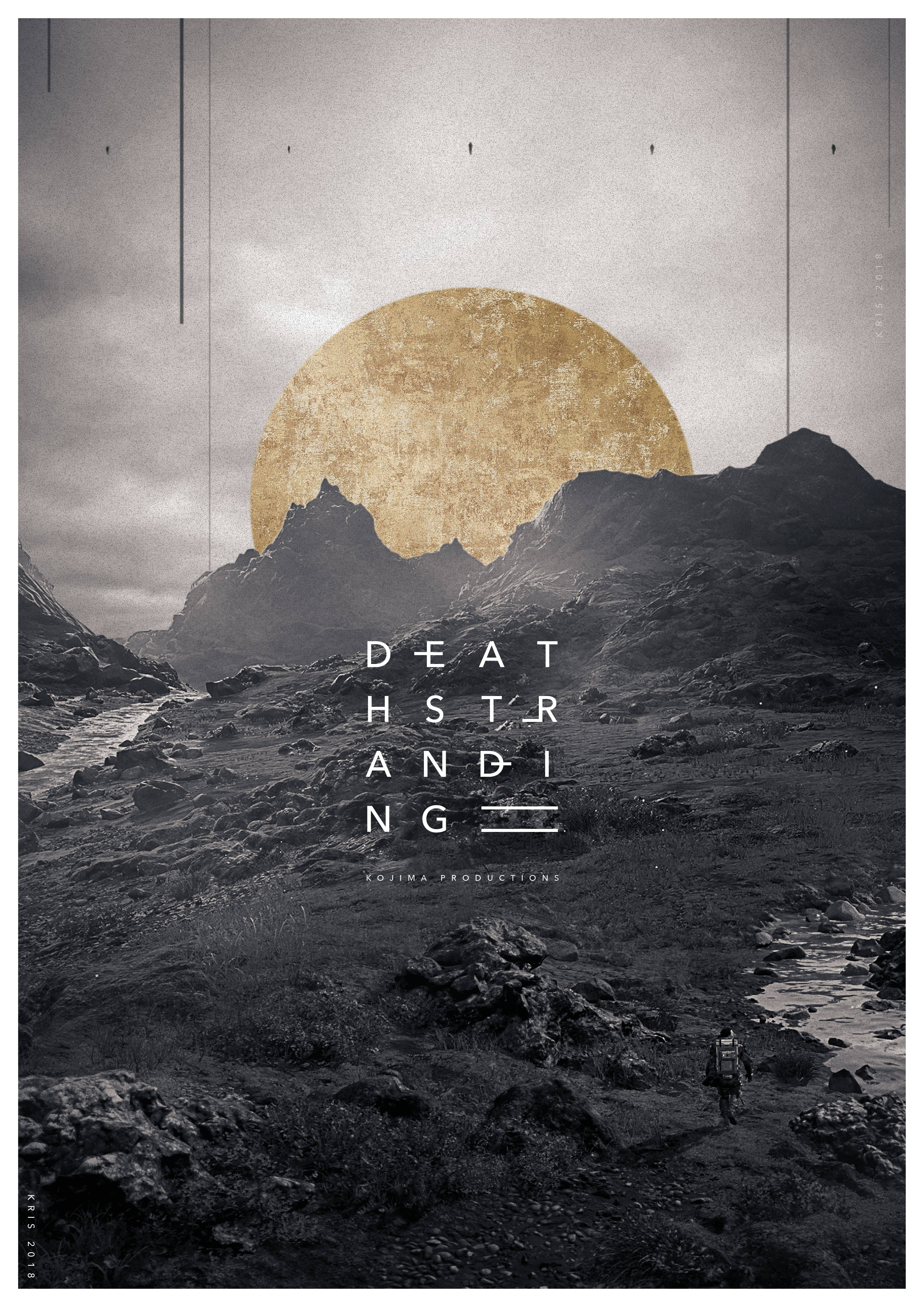 Death Stranding, rocky landform, desolate rocky landscape, 5K Phone Wallpaper