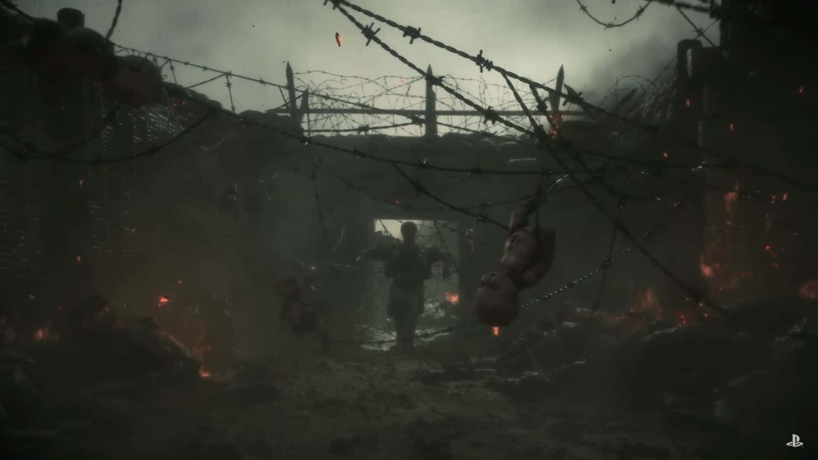 Death Stranding, barbed wires, war-torn battlefield, HD Desktop Wallpaper