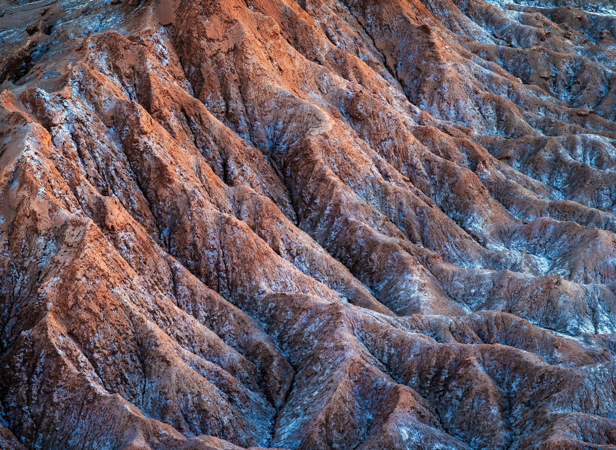 Rough Landscape Death Valley, rugged canyon walls, warm orange, Full HD Desktop Wallpaper