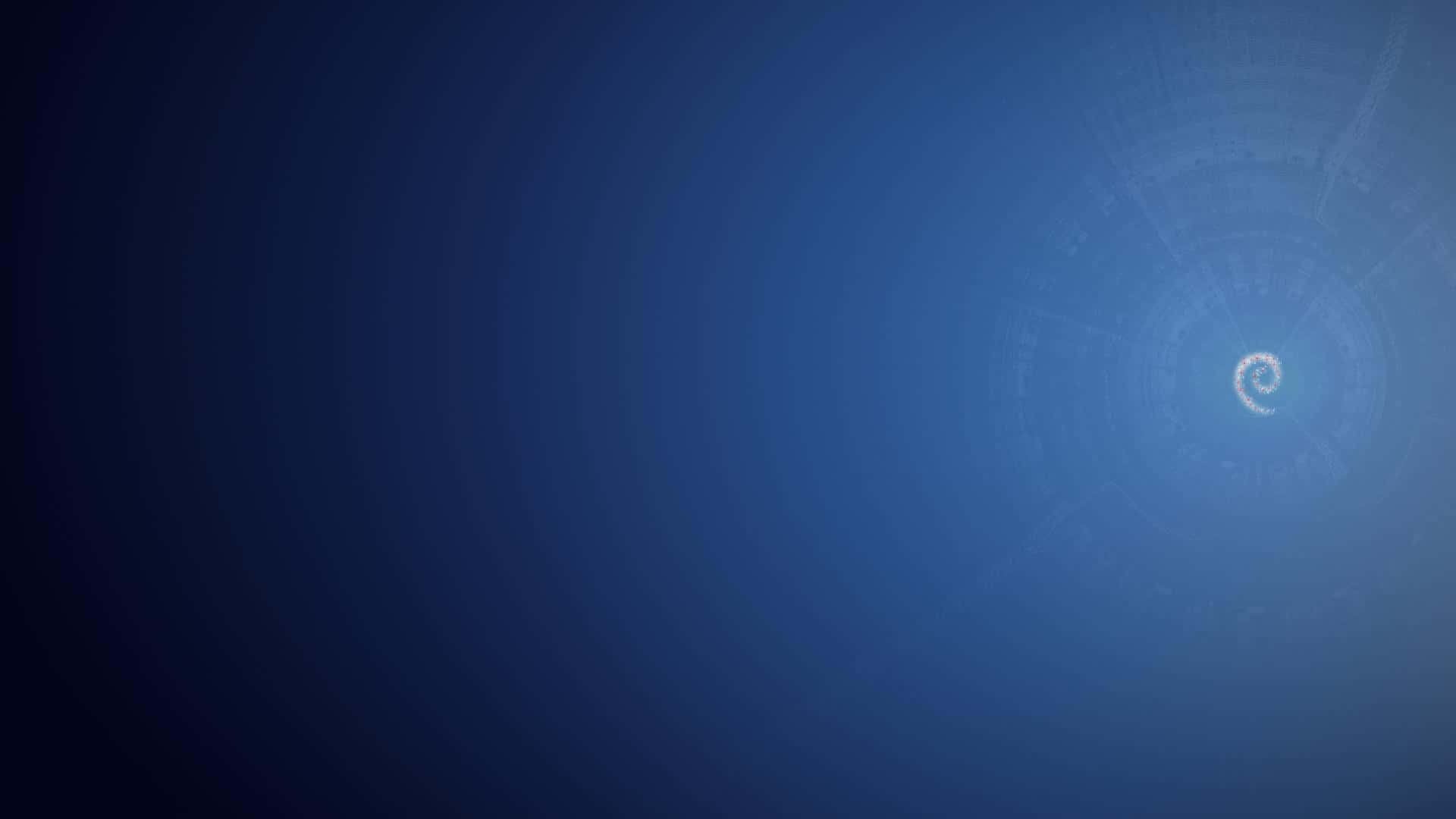 Debian, default desktop background, glowing center, Full HD Desktop Wallpaper