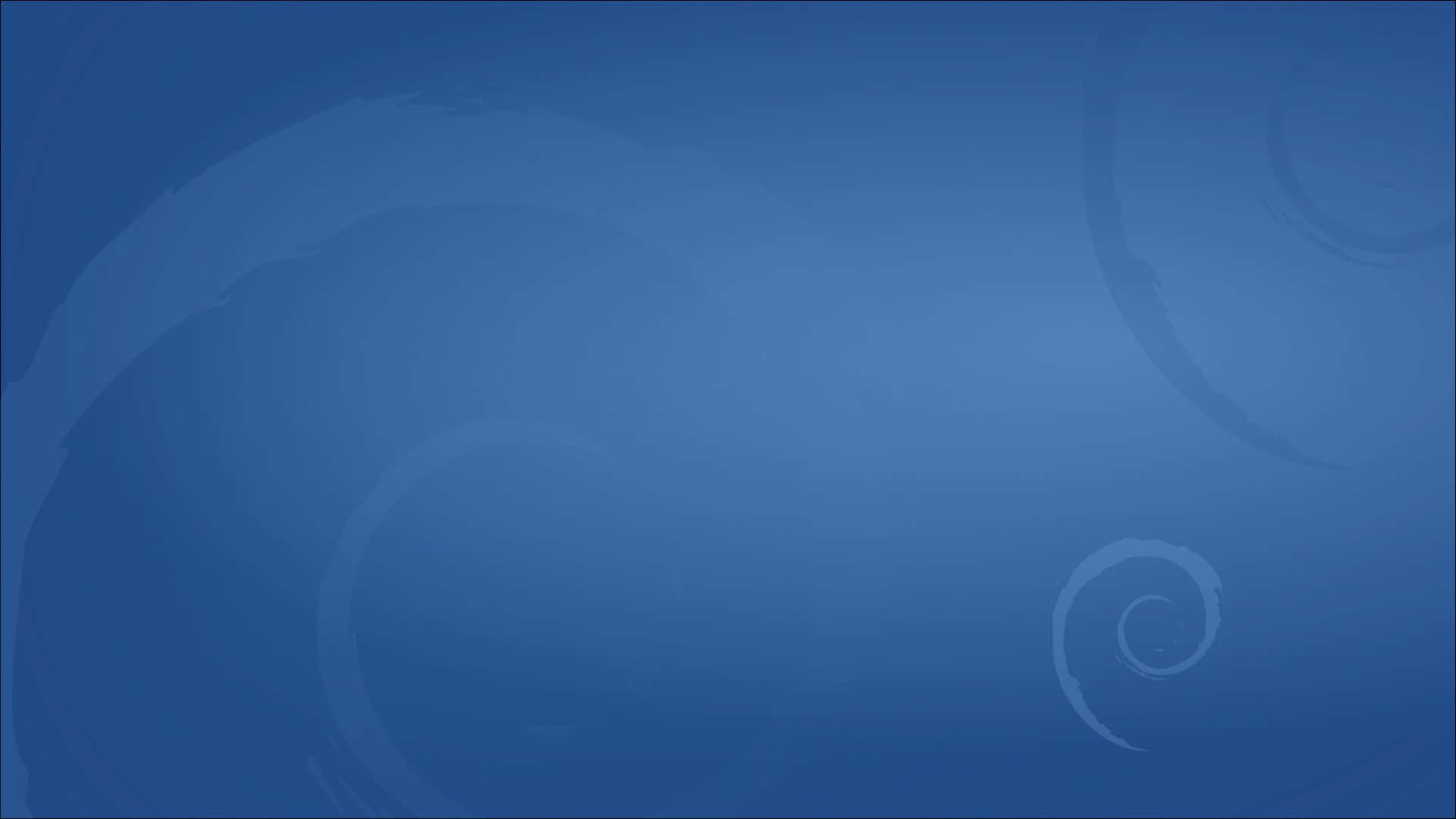 Debian, default desktop background, abstract blue background, Full HD Desktop Wallpaper