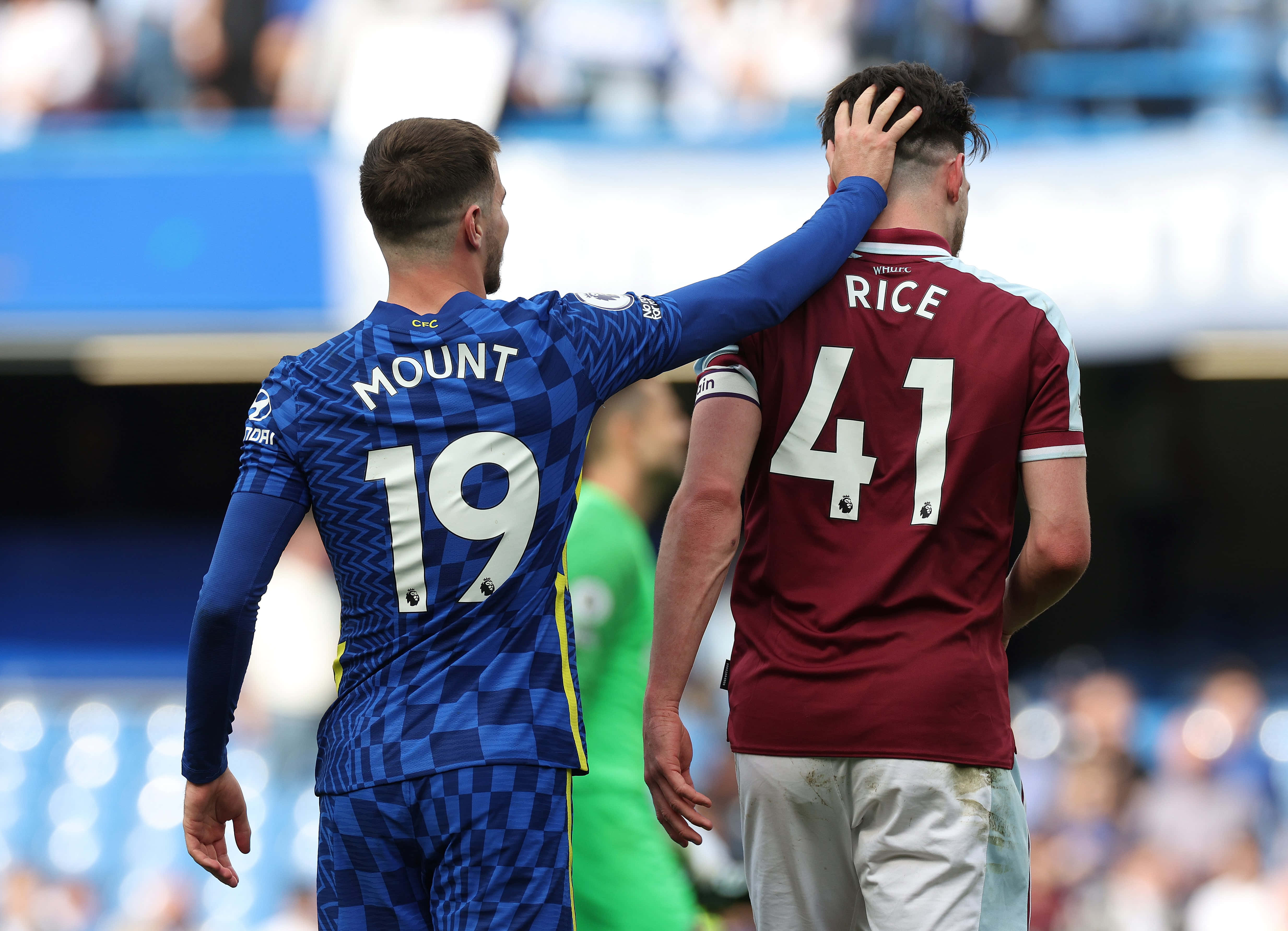 Declan Rice, pitch, sunlit, 4K Desktop Wallpaper
