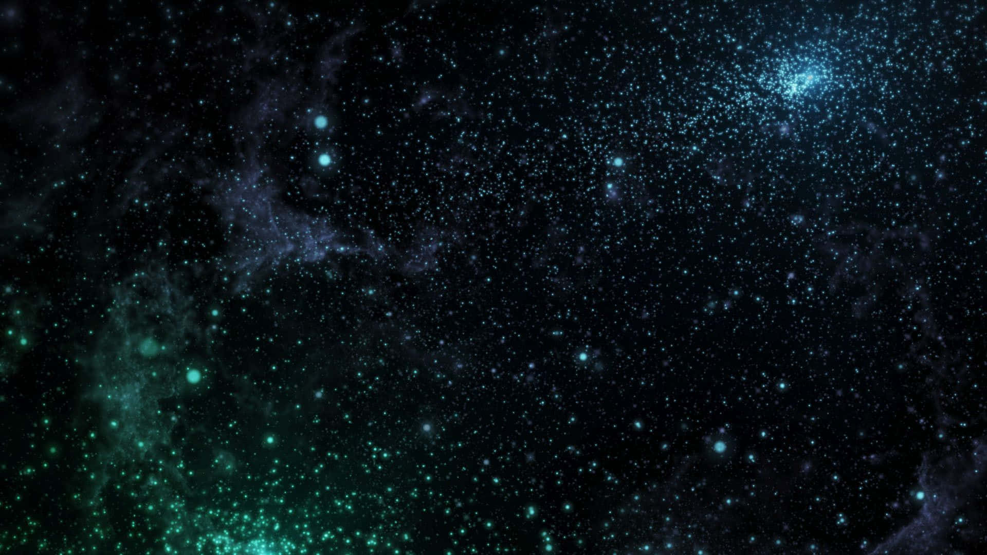 Deep Space HD, teal, blue, Full HD Desktop Wallpaper