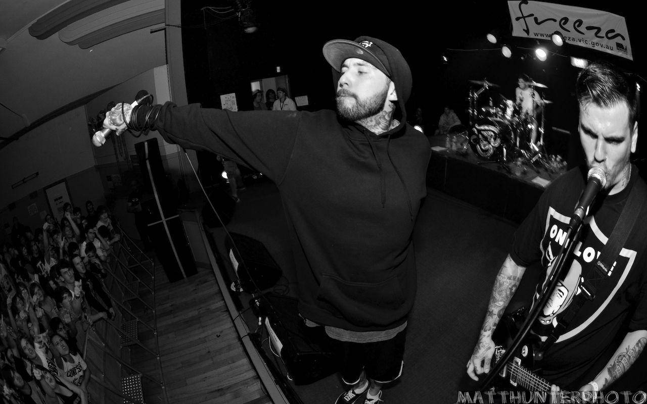 Deez Nuts, fisheye shot, bearded singer, HD Desktop Wallpaper