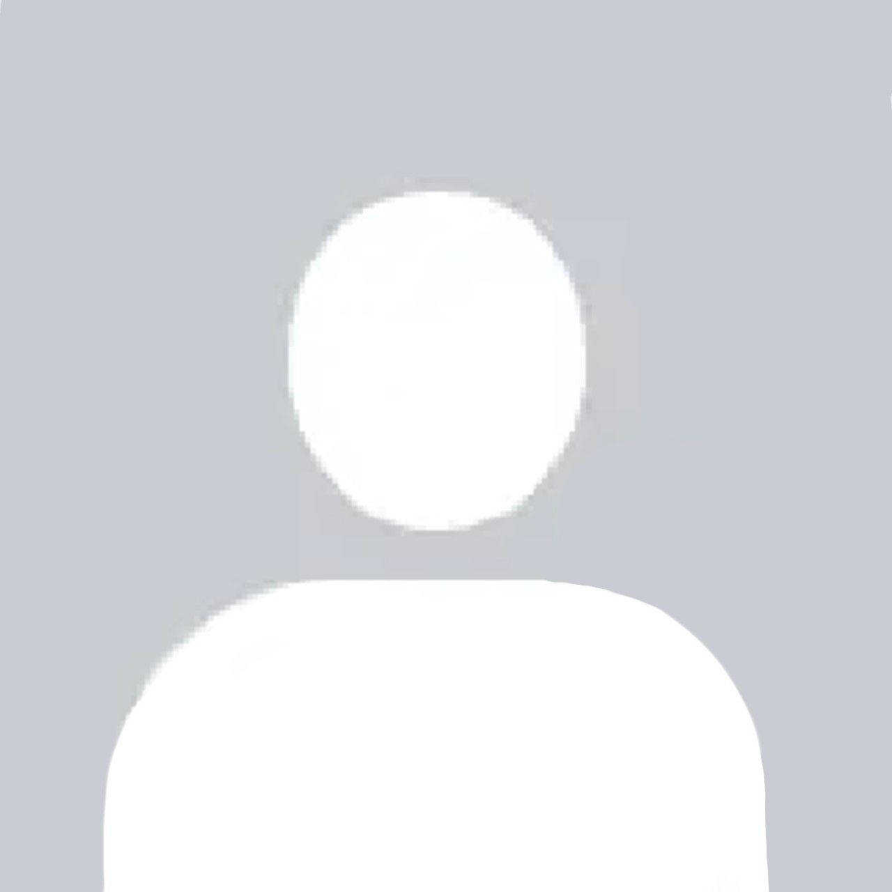 Blank Default Pfp, minimalist white silhouette, light gray background, HD Desktop Wallpaper