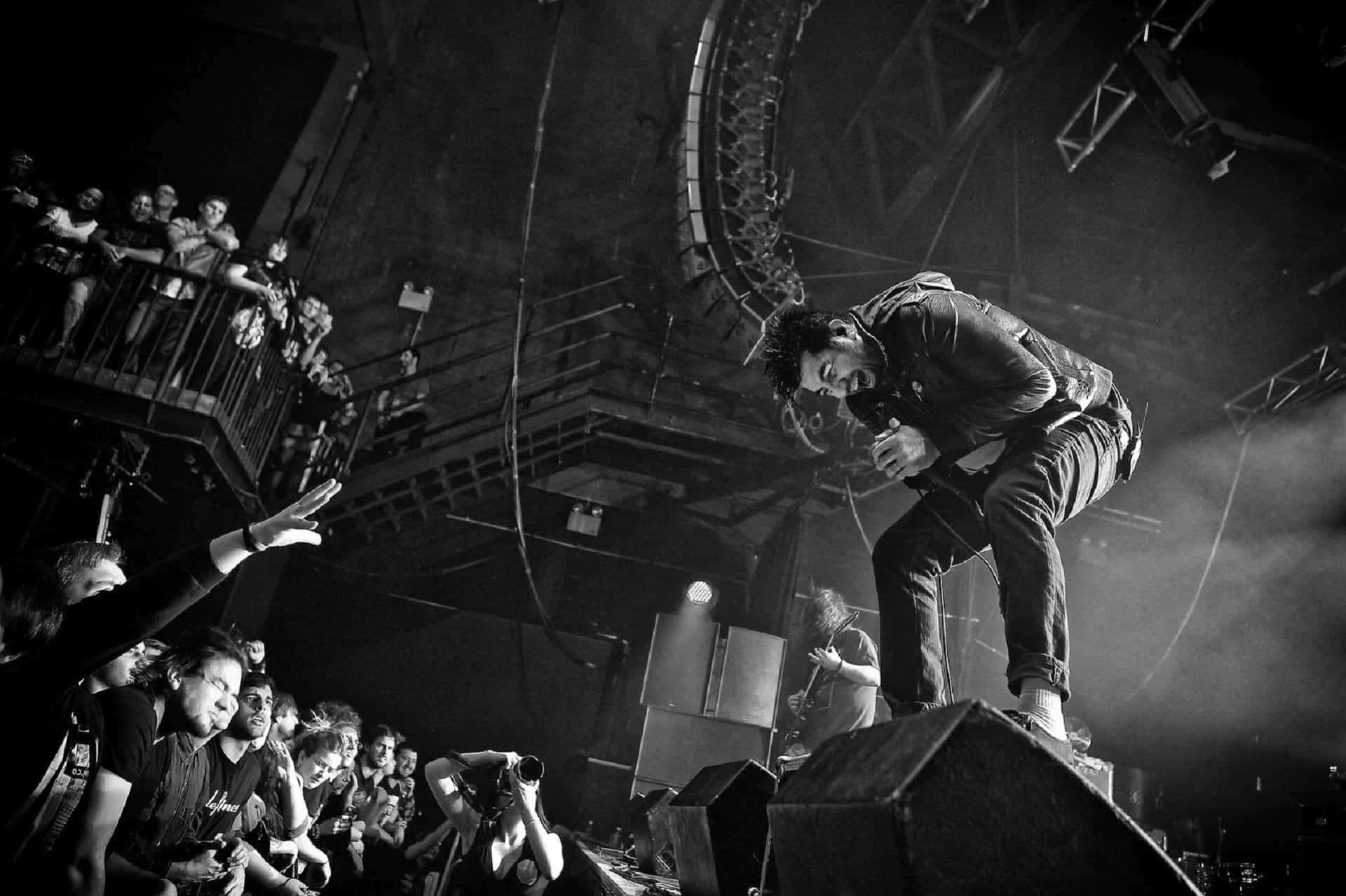Deftones, HD, black and white photo, Full HD Desktop Wallpaper