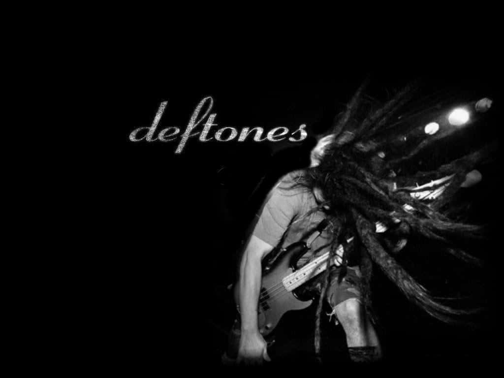 Deftones, bass, long dreadlocks, SD Desktop Wallpaper