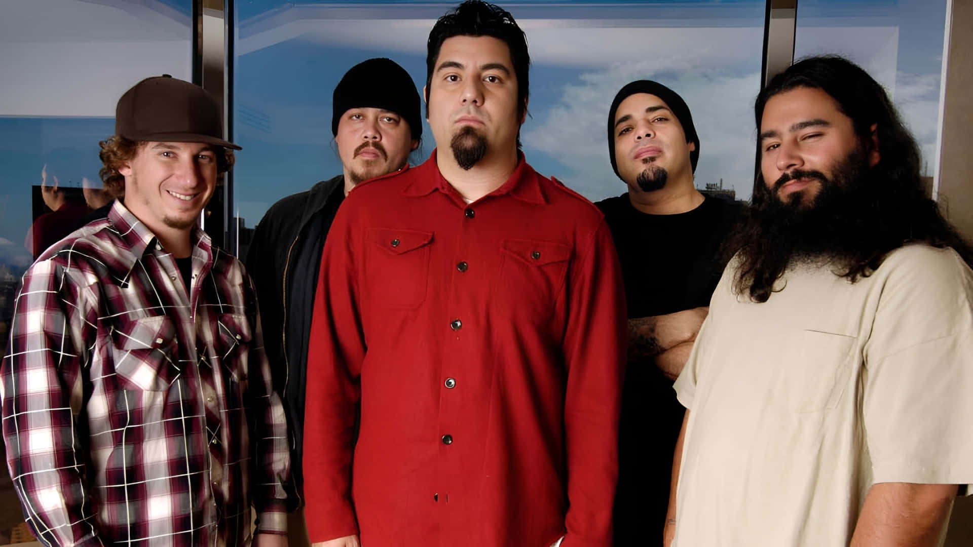 Deftones, band members, five men, Full HD Desktop Wallpaper