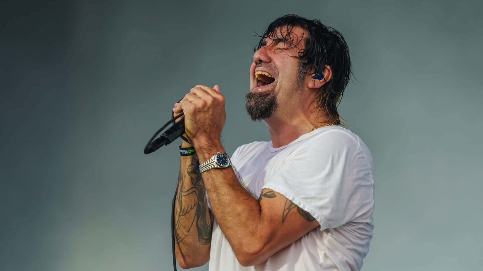Deftones, live vocal performance, stage, Full HD Desktop Wallpaper