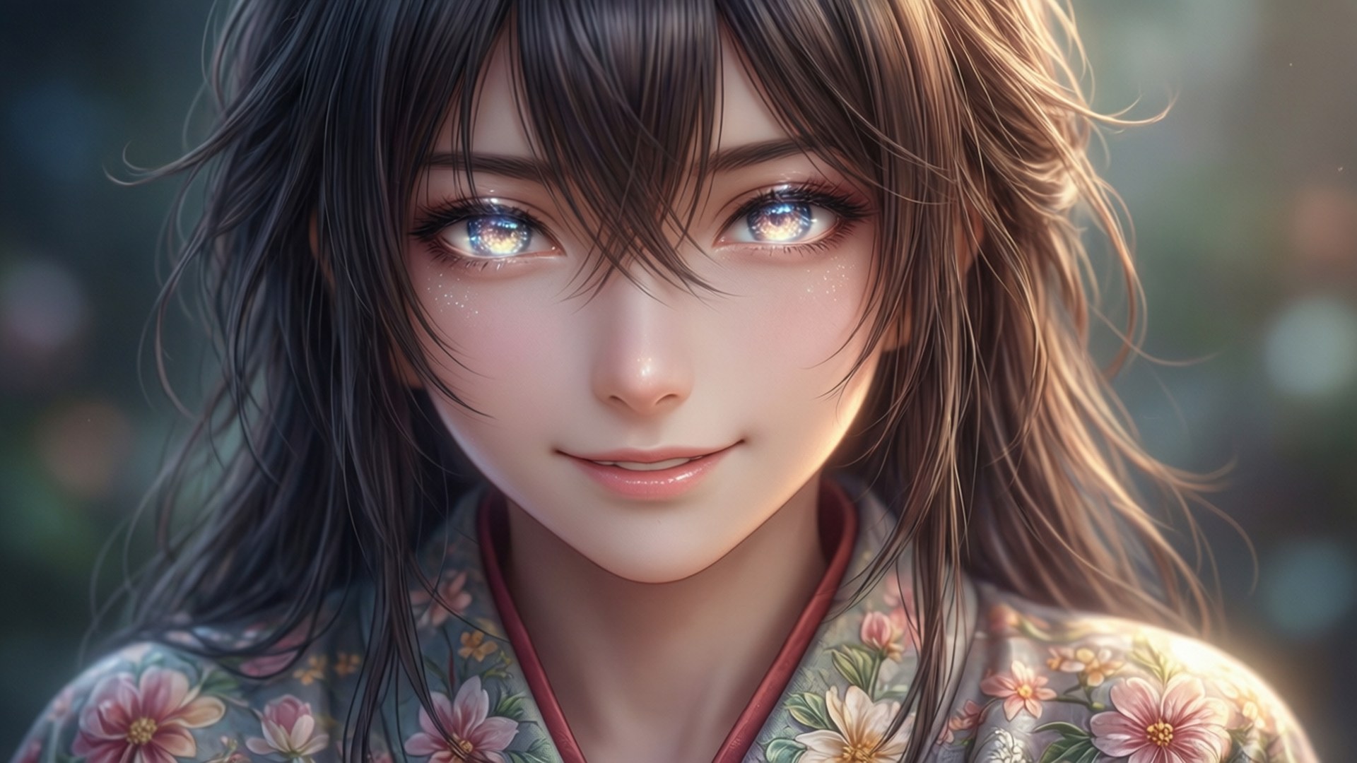 Dehya, Soft Glow, golden rays, Full HD Desktop Wallpaper