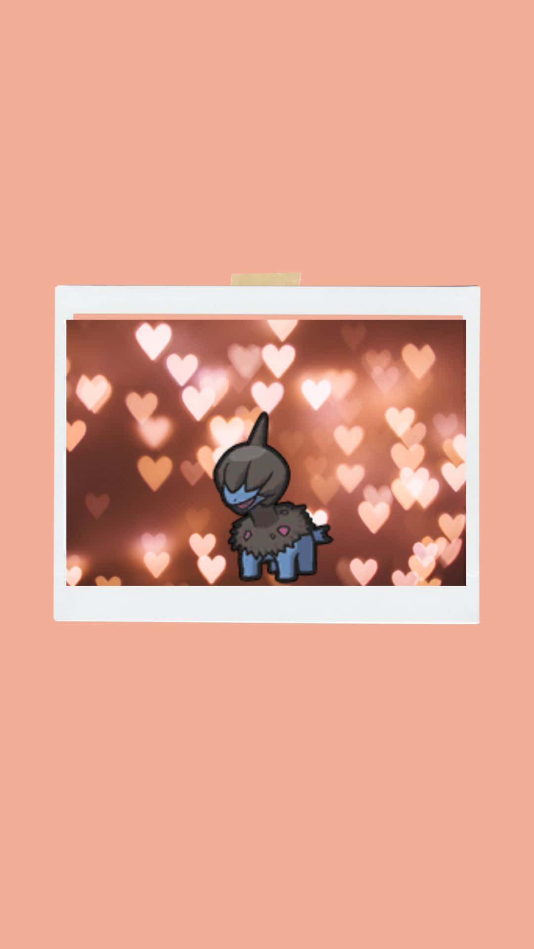 Aesthetic Hearts Deino, pixel-art pony, fluffy mane, Full HD Phone Wallpaper