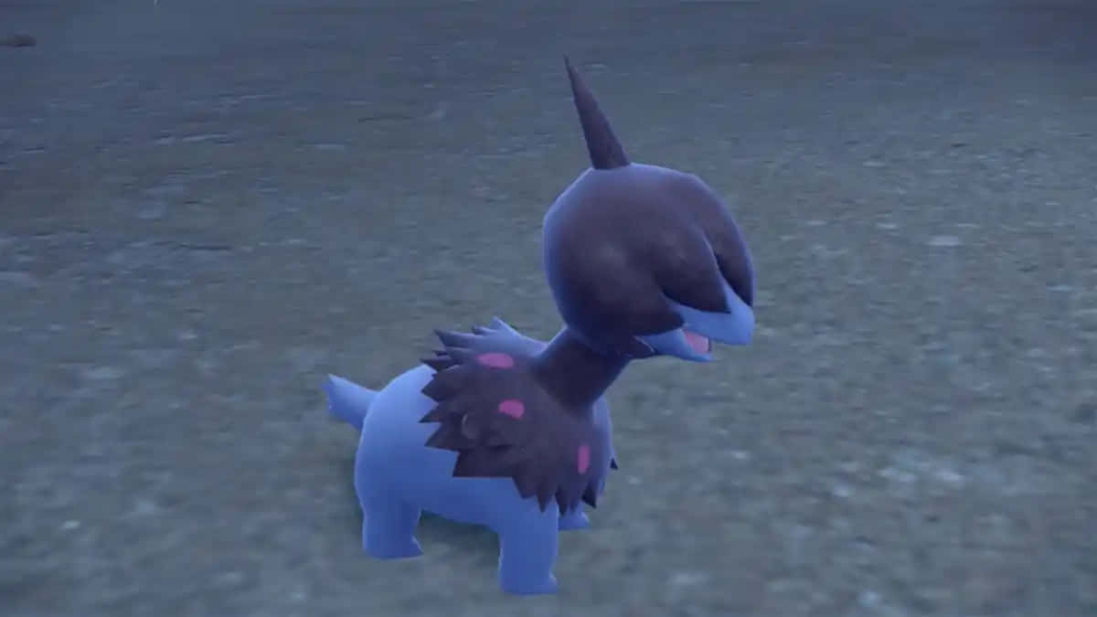 Deino, blue, dark purple, SD Desktop Wallpaper
