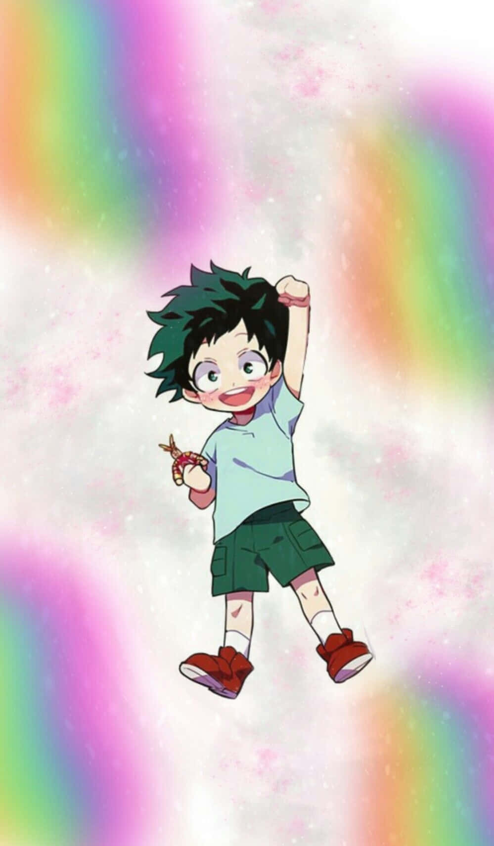 Deku, My Hero Academia, green hair, HD Phone Wallpaper