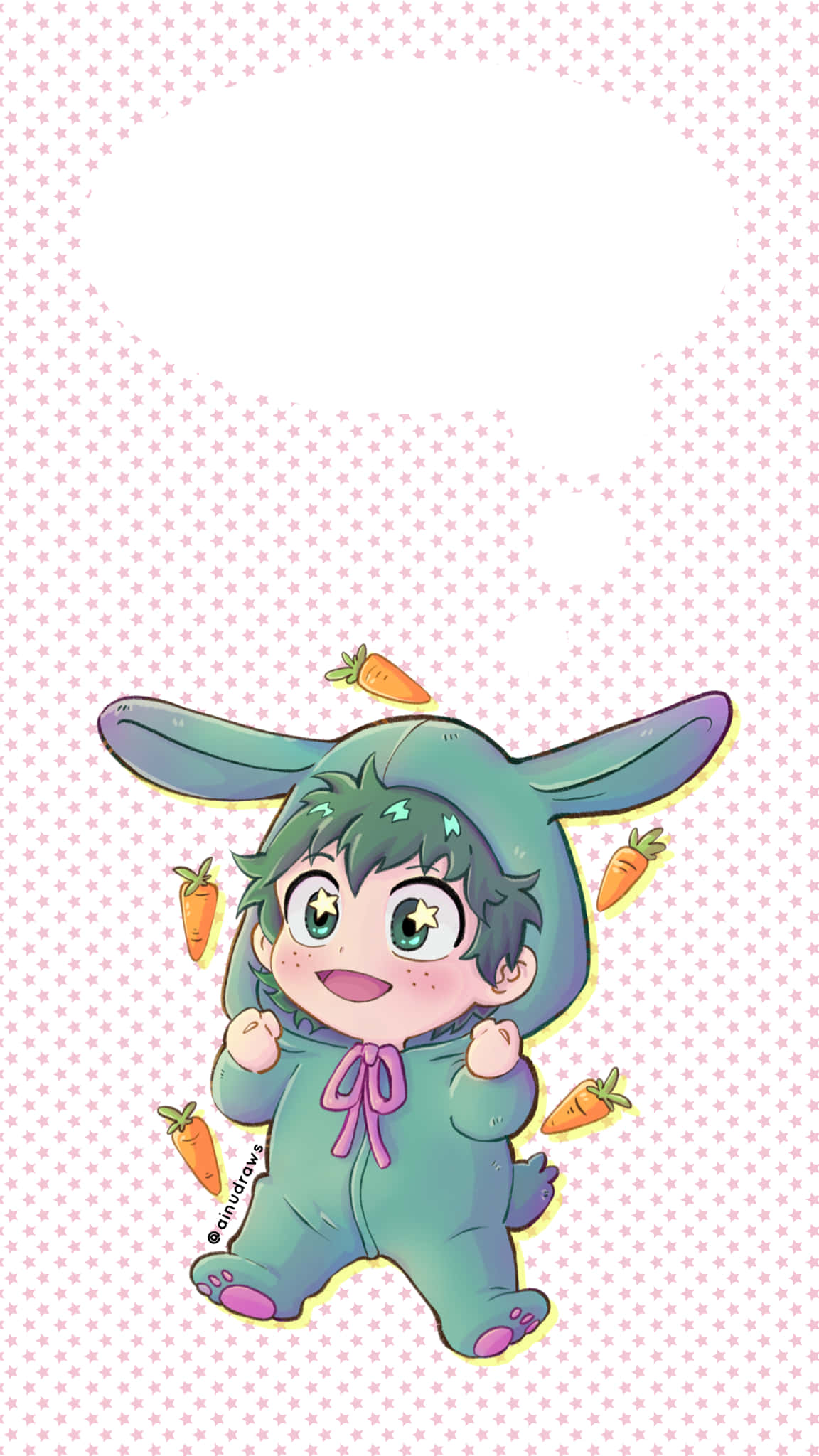 Deku, My Hero Academia, chibi, Full HD Phone Wallpaper