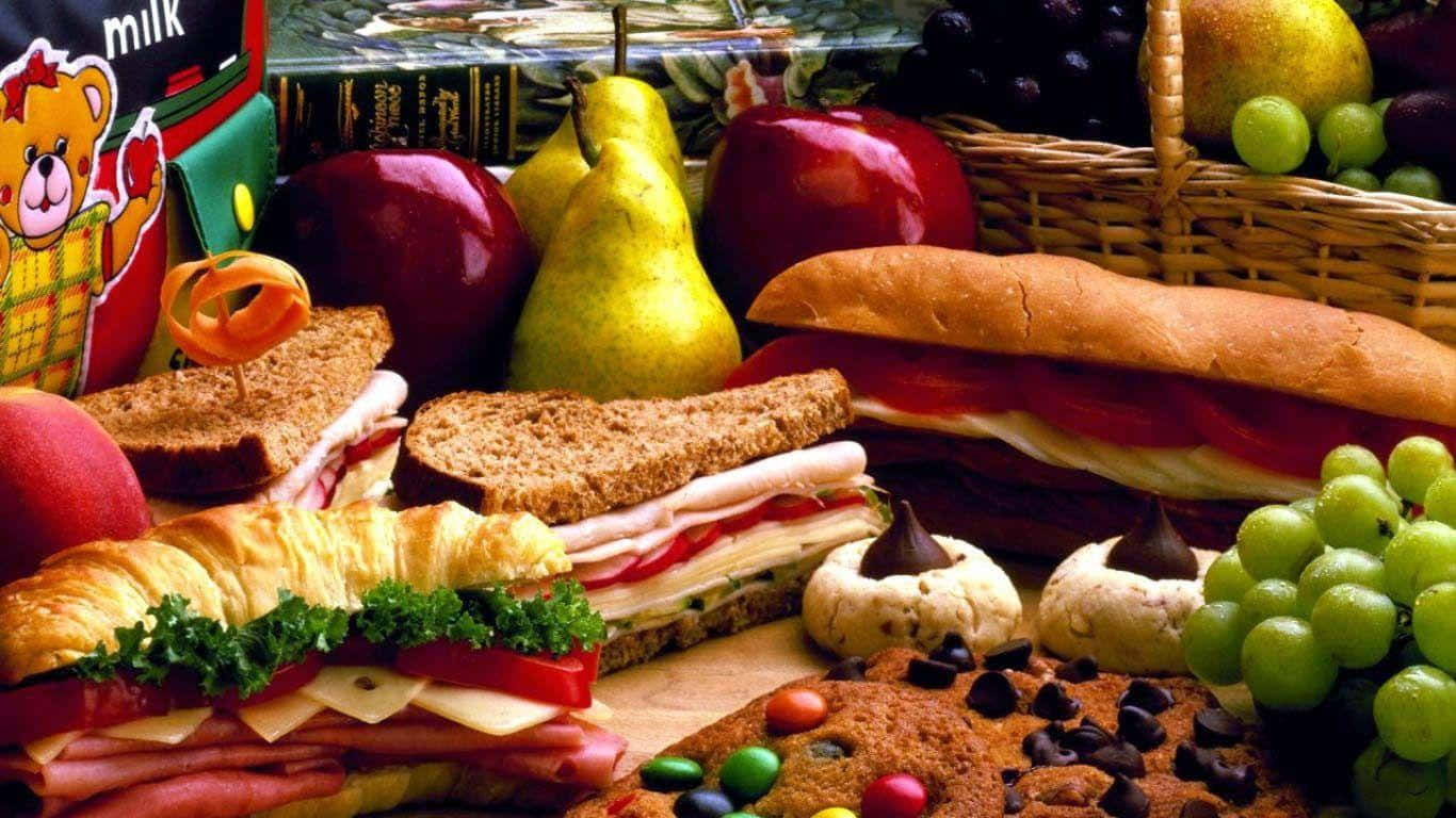 Delectable, sandwiches, pastries, HD Desktop Wallpaper