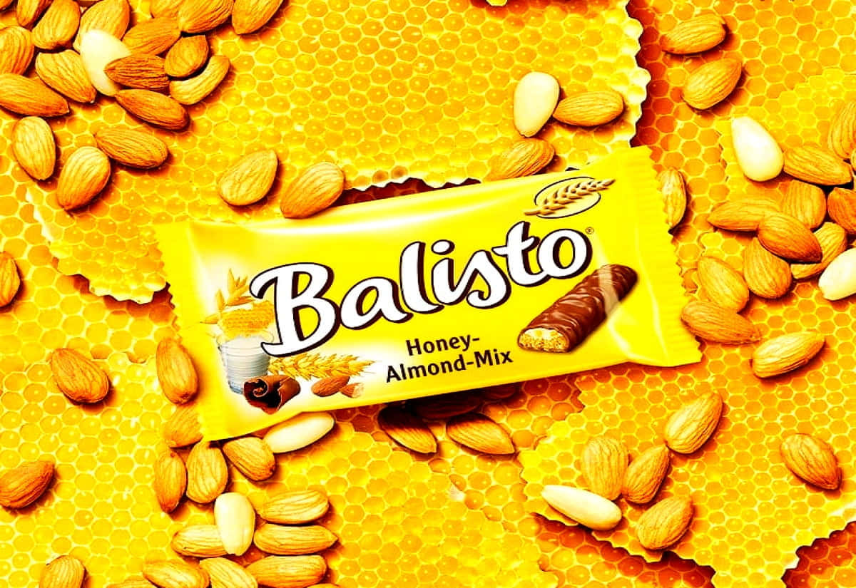 Balisto Honey-Almond-Mix, yellow, golden honeycomb, SD Desktop Wallpaper