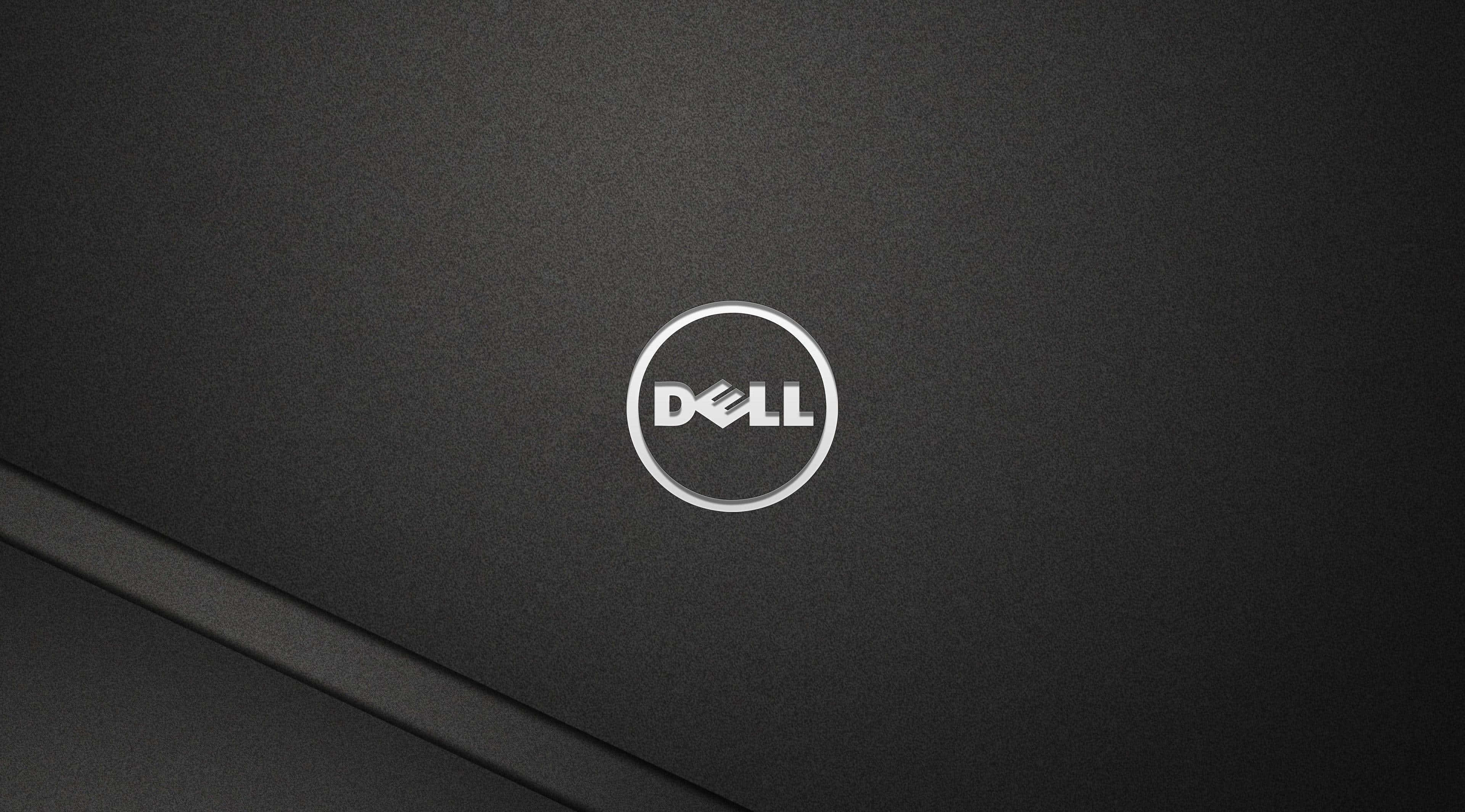 Dell, laptop, sleek black, 4K Desktop Wallpaper
