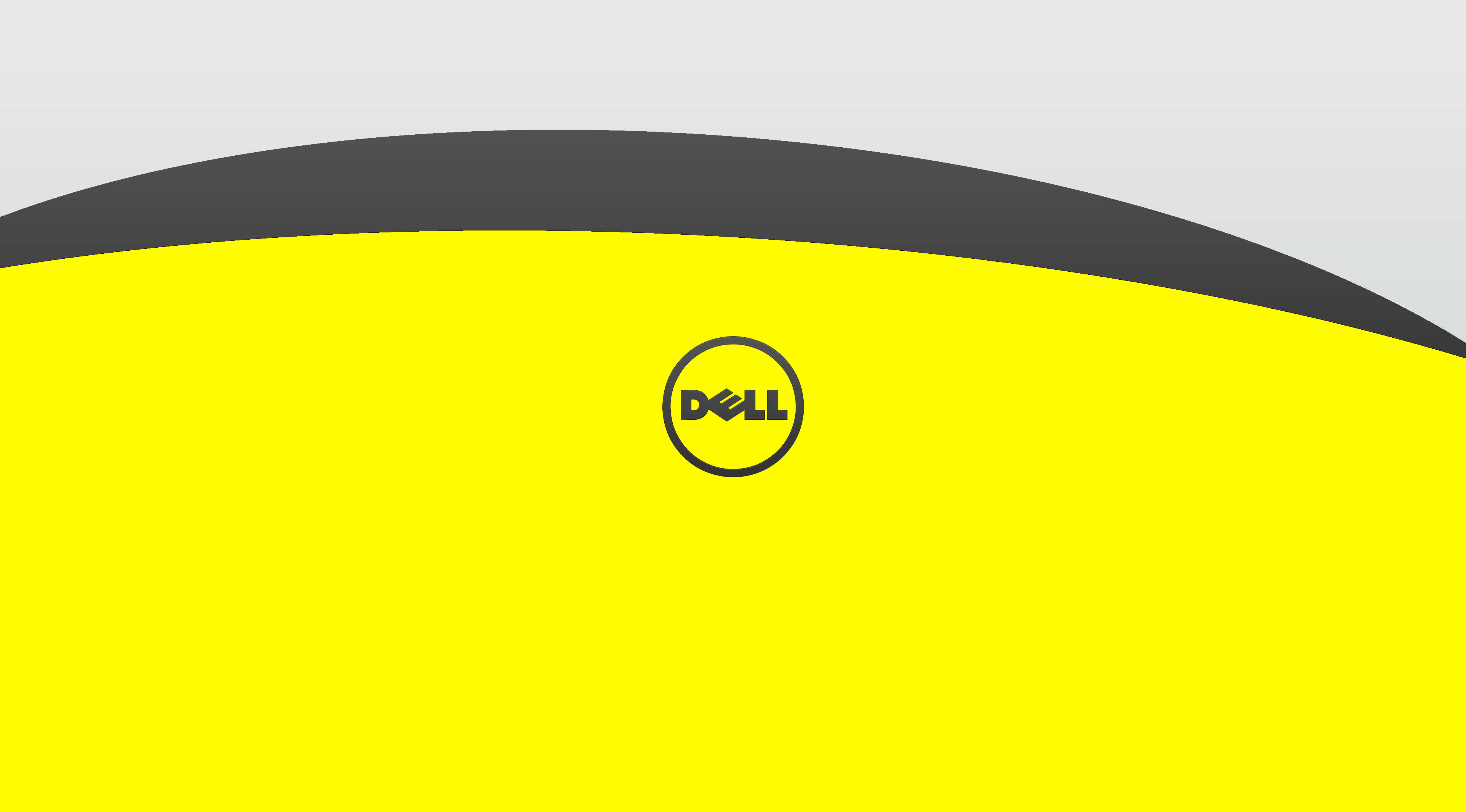 Dell, 4K, yellow, 4K Desktop Wallpaper
