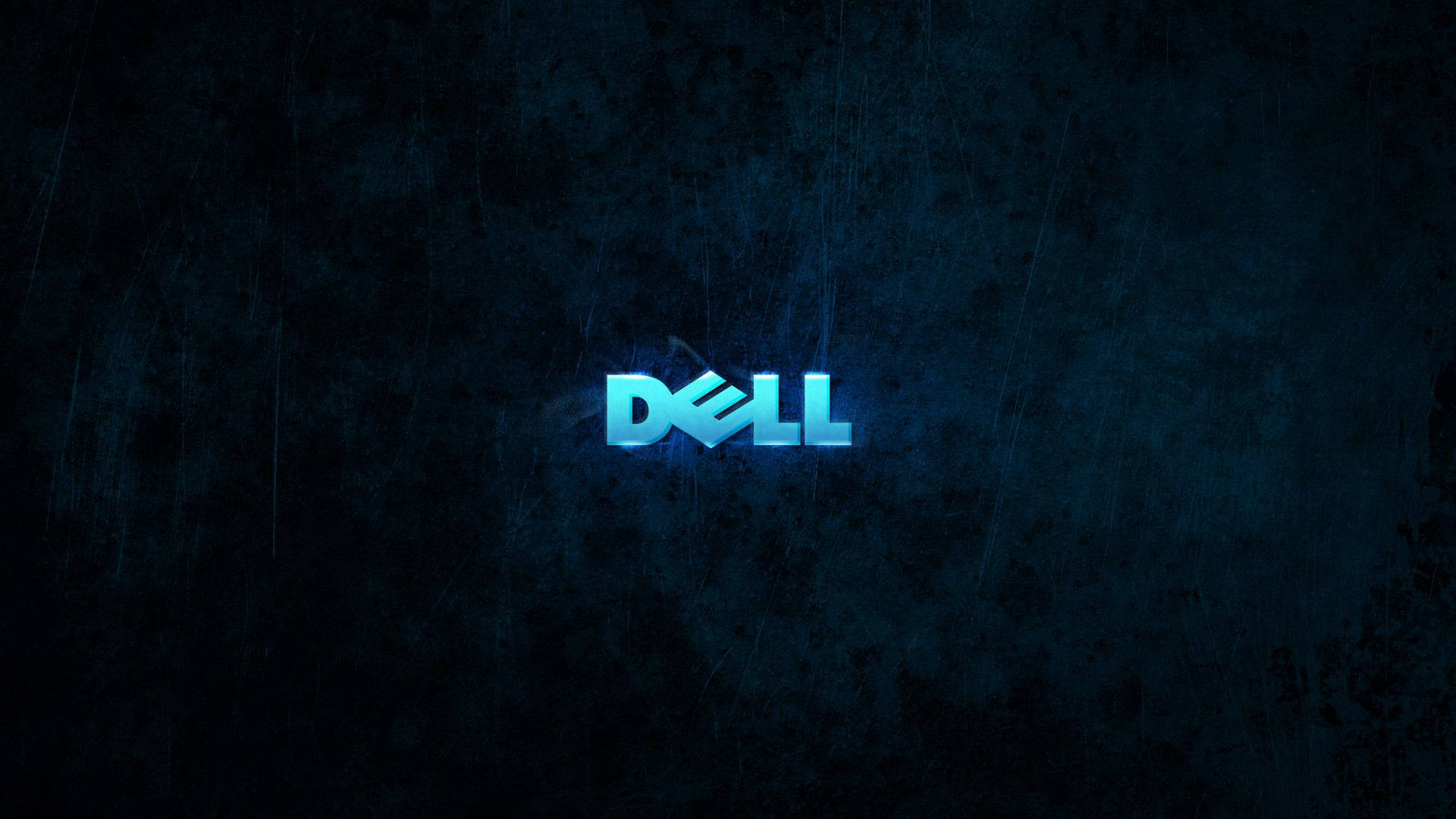 Dell, neon blue, glowing blue, Full HD Desktop Wallpaper