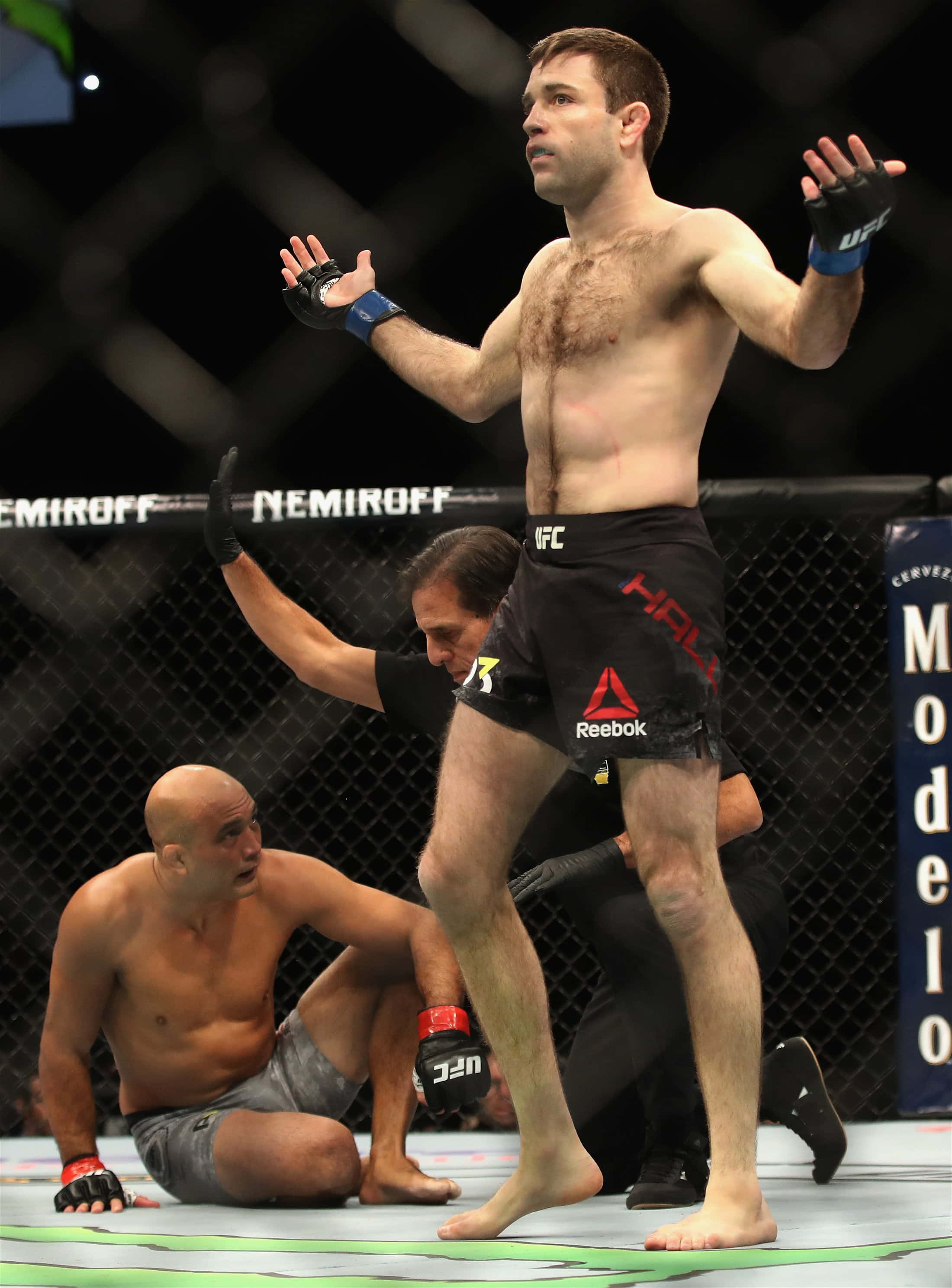 Demian Maia, MMA fighter, octagon, 2K Phone Wallpaper