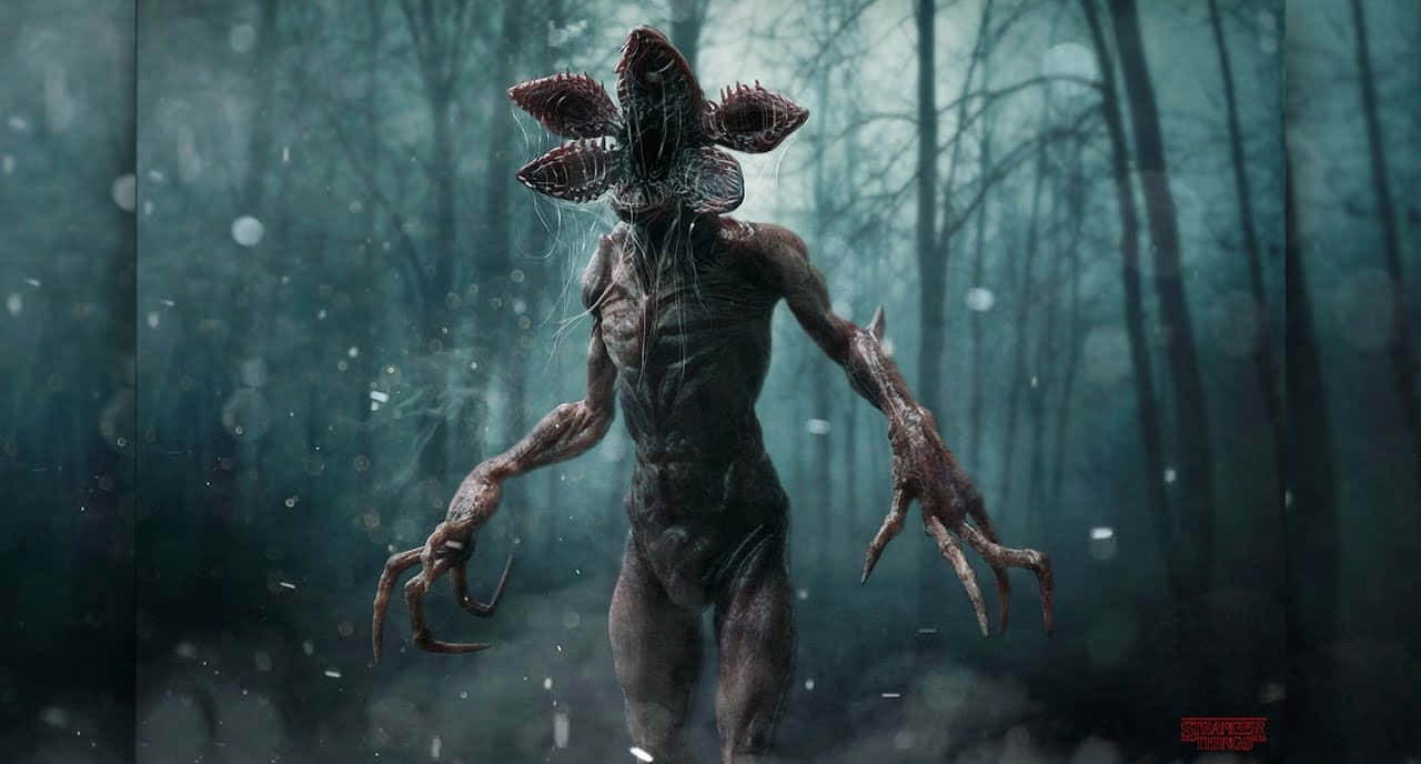 Demogorgon, Stranger Things, multi-eyed head, HD Desktop Wallpaper