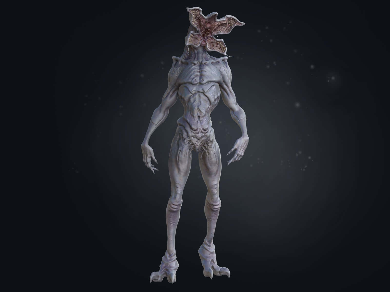 Demogorgon, Stranger Things, flower-like head, HD Desktop Wallpaper