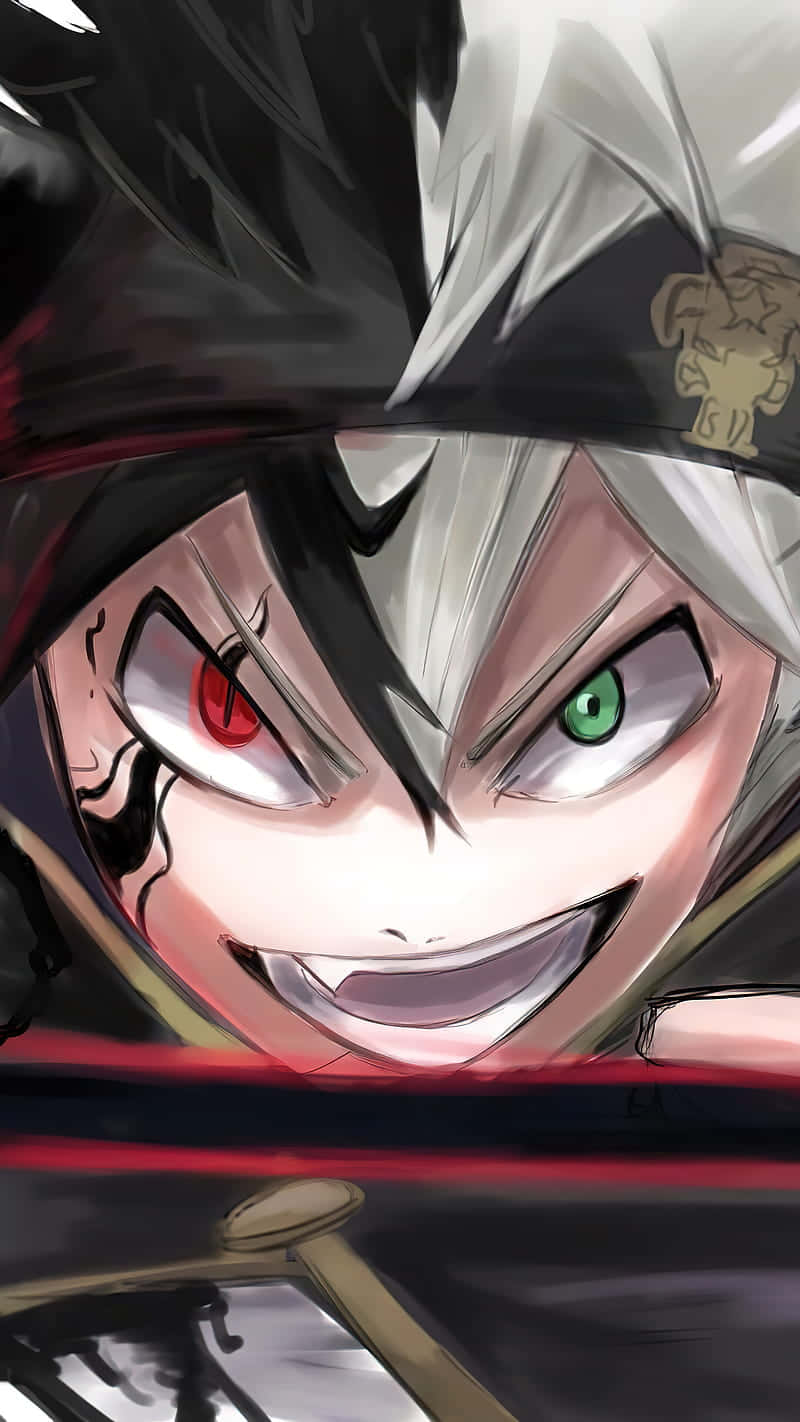 Demon Slayer, half-demon, red and green eyes, HD Phone Wallpaper