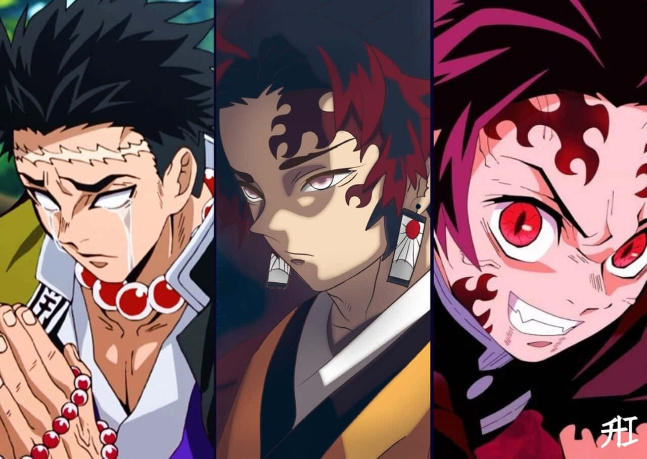 Demon Slayer, Demon Slayer Team, anime characters, HD Desktop Wallpaper