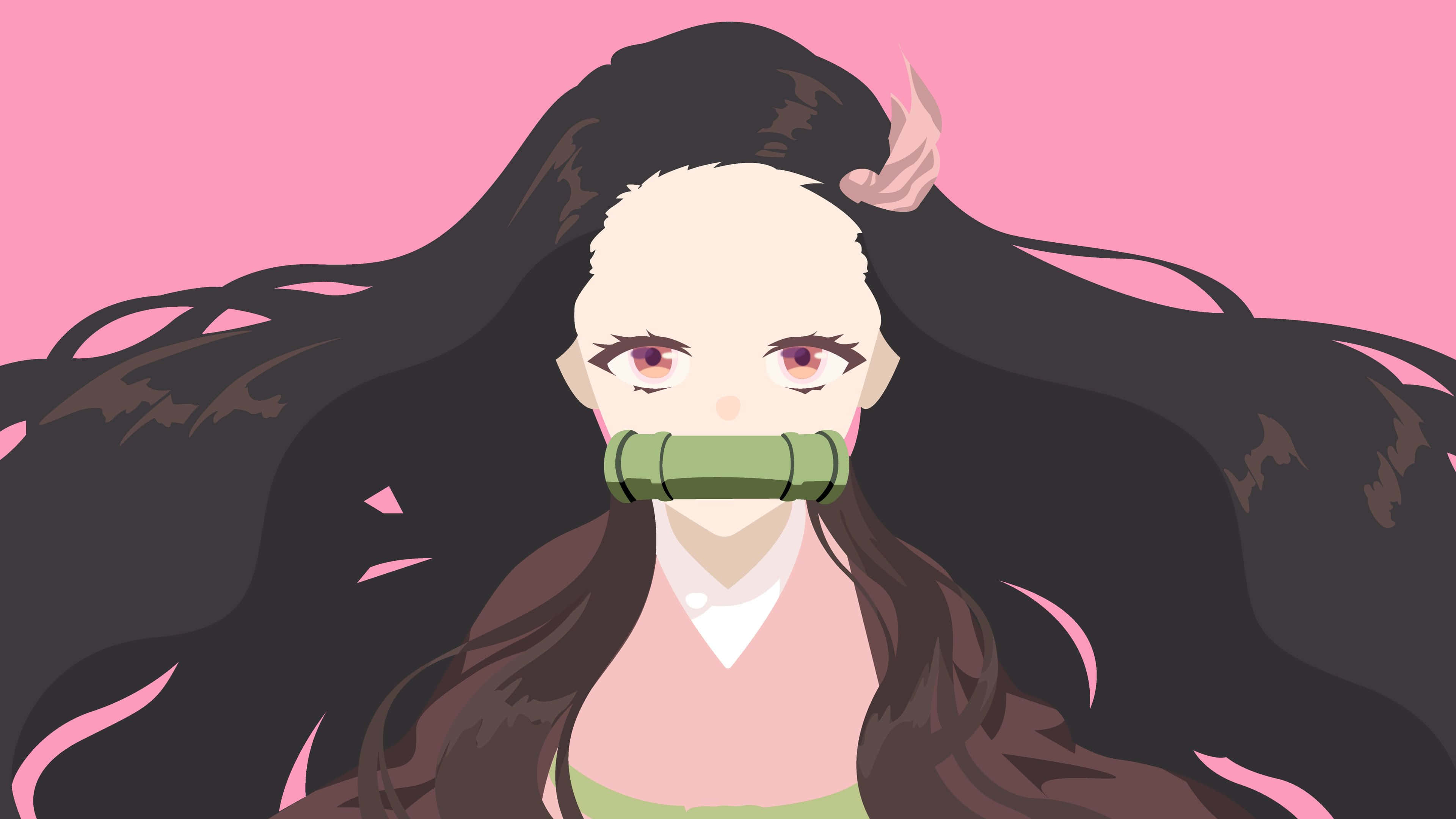 Demon Slayer, iPad, anime girl, 4K Desktop Wallpaper