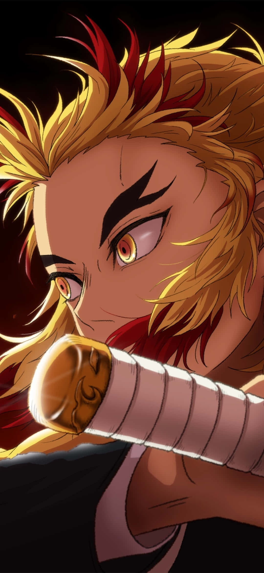Demon Slayer, iPhone 11, anime warrior, Full HD Phone Wallpaper