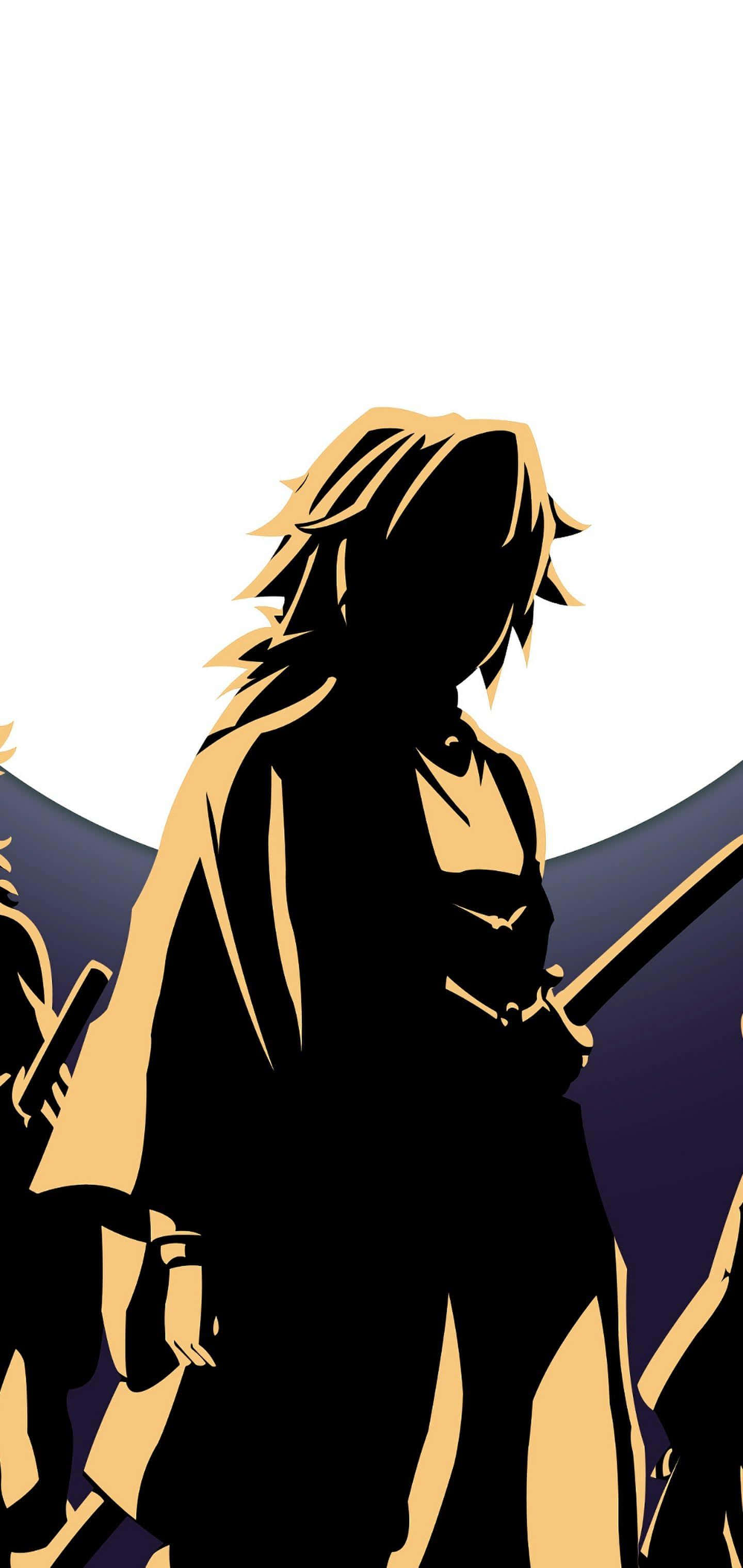 Demon Slayer, iPhone 11, golden hair, 2K Phone Wallpaper