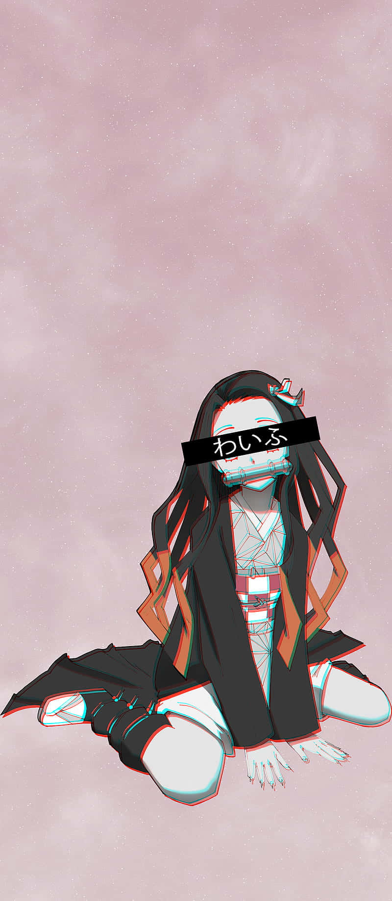 Demon Slayer, iPhone 11, anime girl, HD Phone Wallpaper