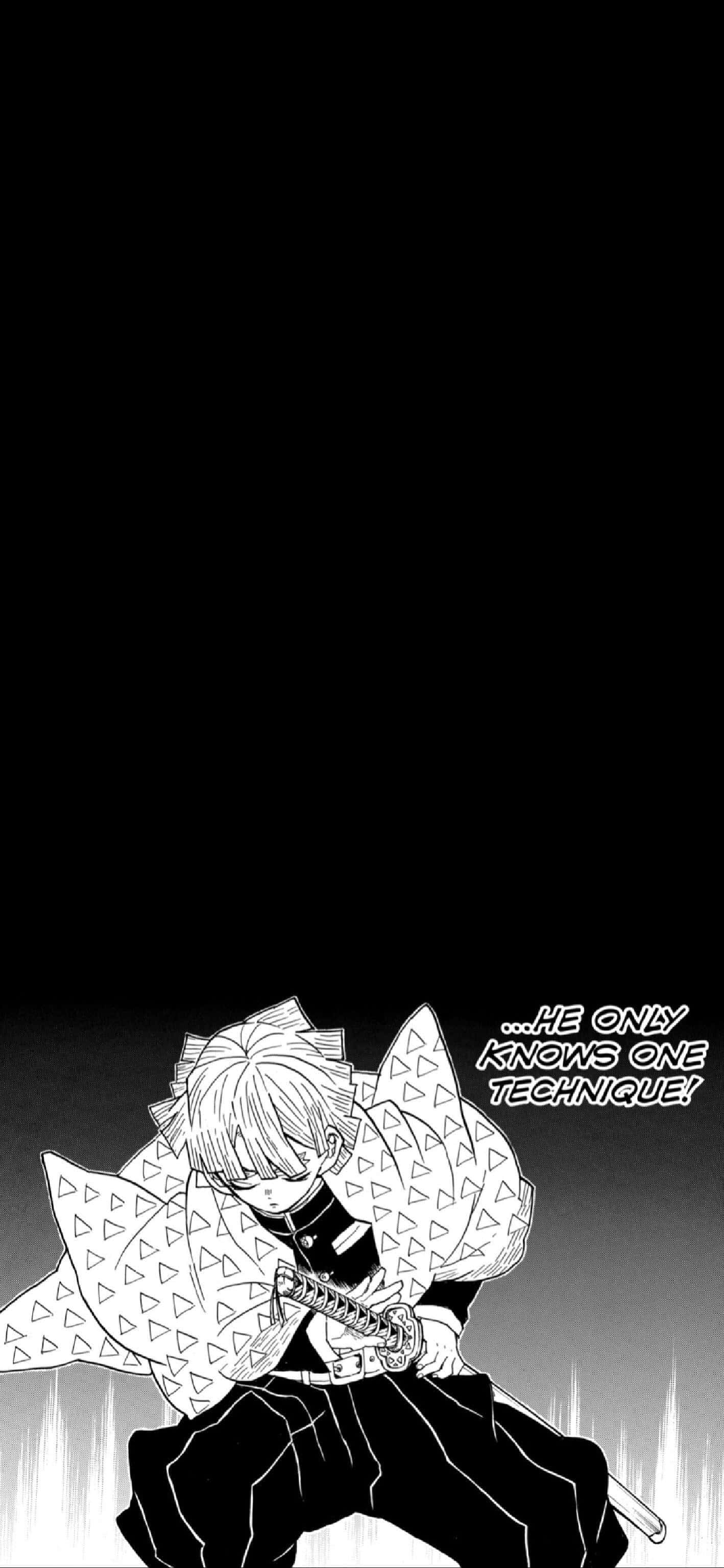 Demon Slayer, single technique, anime boy, 2K Phone Wallpaper