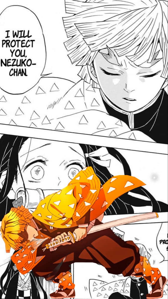 Demon Slayer, protective vow, boy, SD Phone Wallpaper