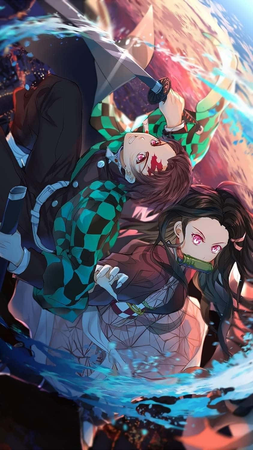 Demon Slayer, iPhone 11, anime characters, HD Phone Wallpaper
