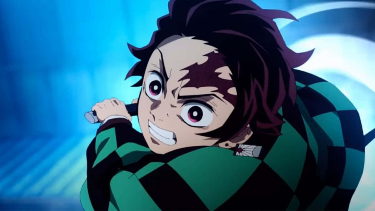 Demon Slayer Season 2, anime boy, dark hair, SD Desktop Wallpaper