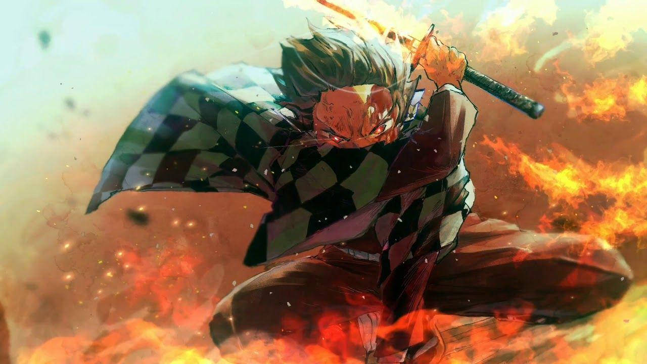 Demon Slayer, Tanjiro, breathing technique, HD Desktop Wallpaper
