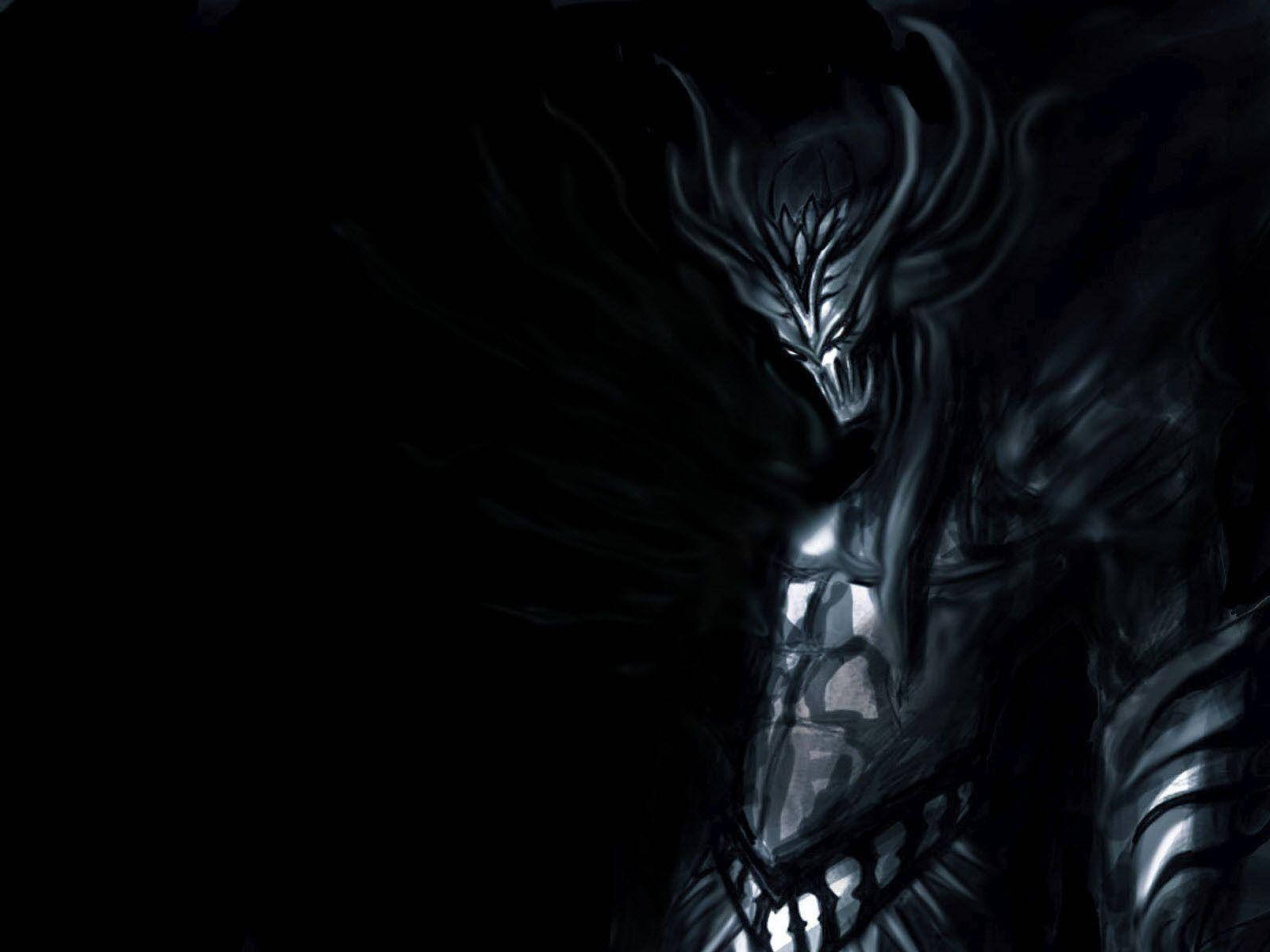 metallic devil, iPhone, glowing eyes, HD Desktop Wallpaper