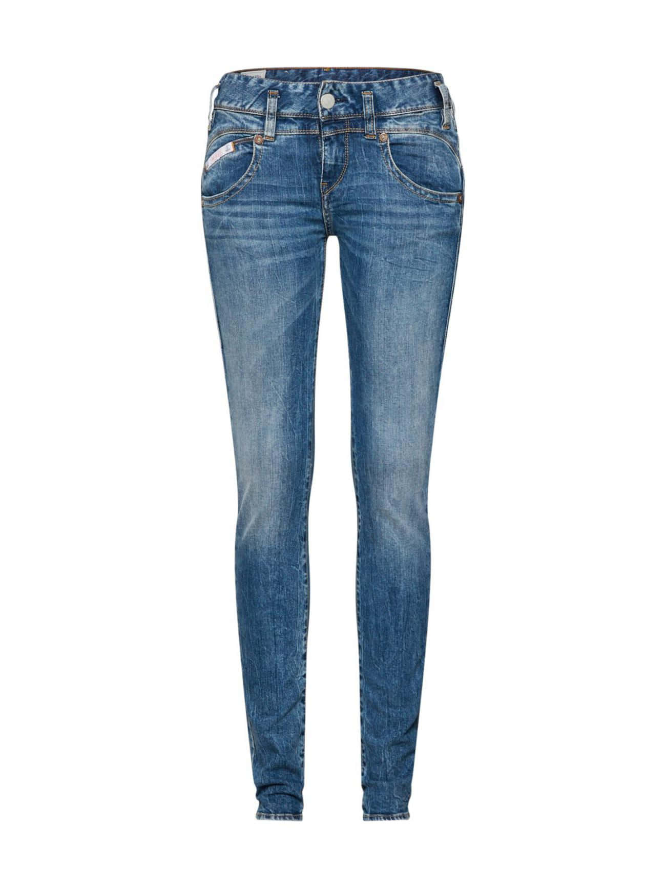 Denim Blue, blue skinny jeans, faded wash, HD Phone Wallpaper